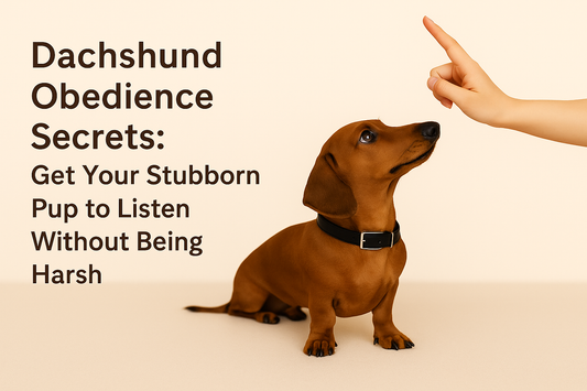 Dachshund Obedience Secrets: Get Your Stubborn Pup to Listen Without Being Harsh