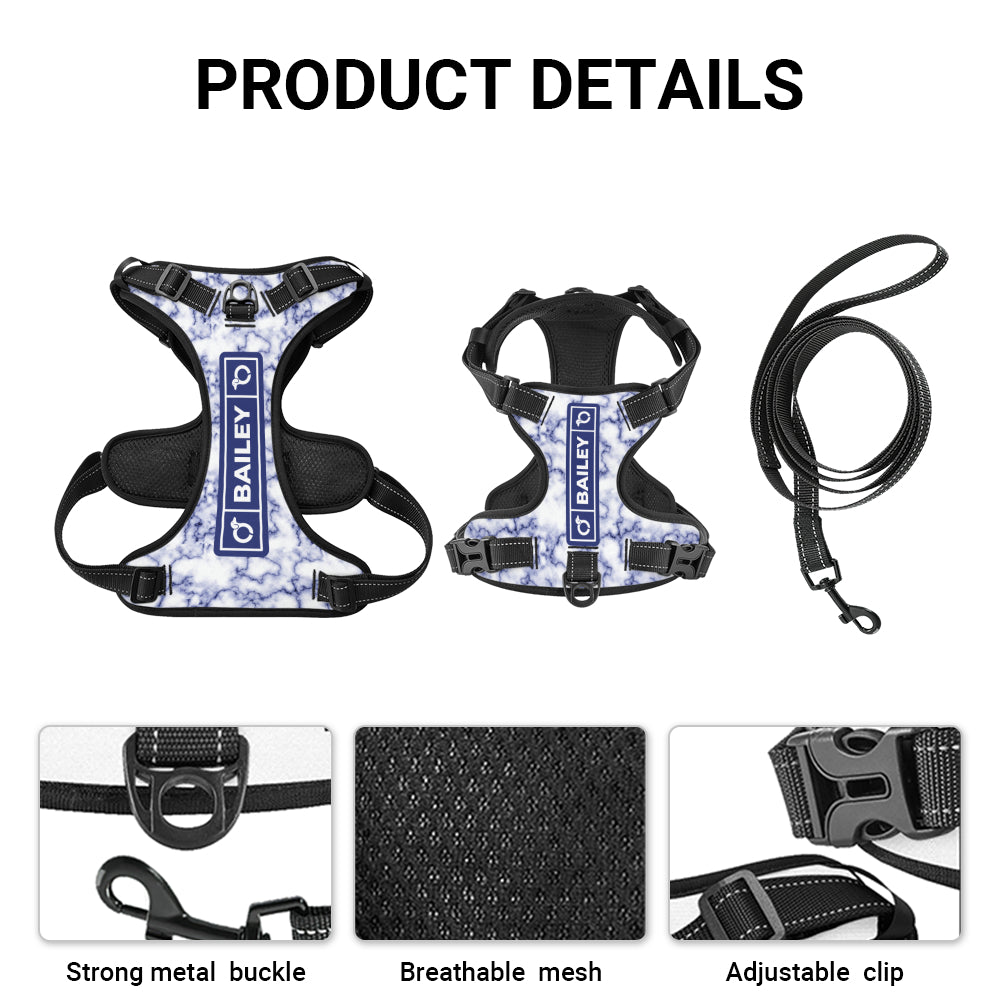 Maximilian - Personalized No-Pull Dachshund Dog Harness