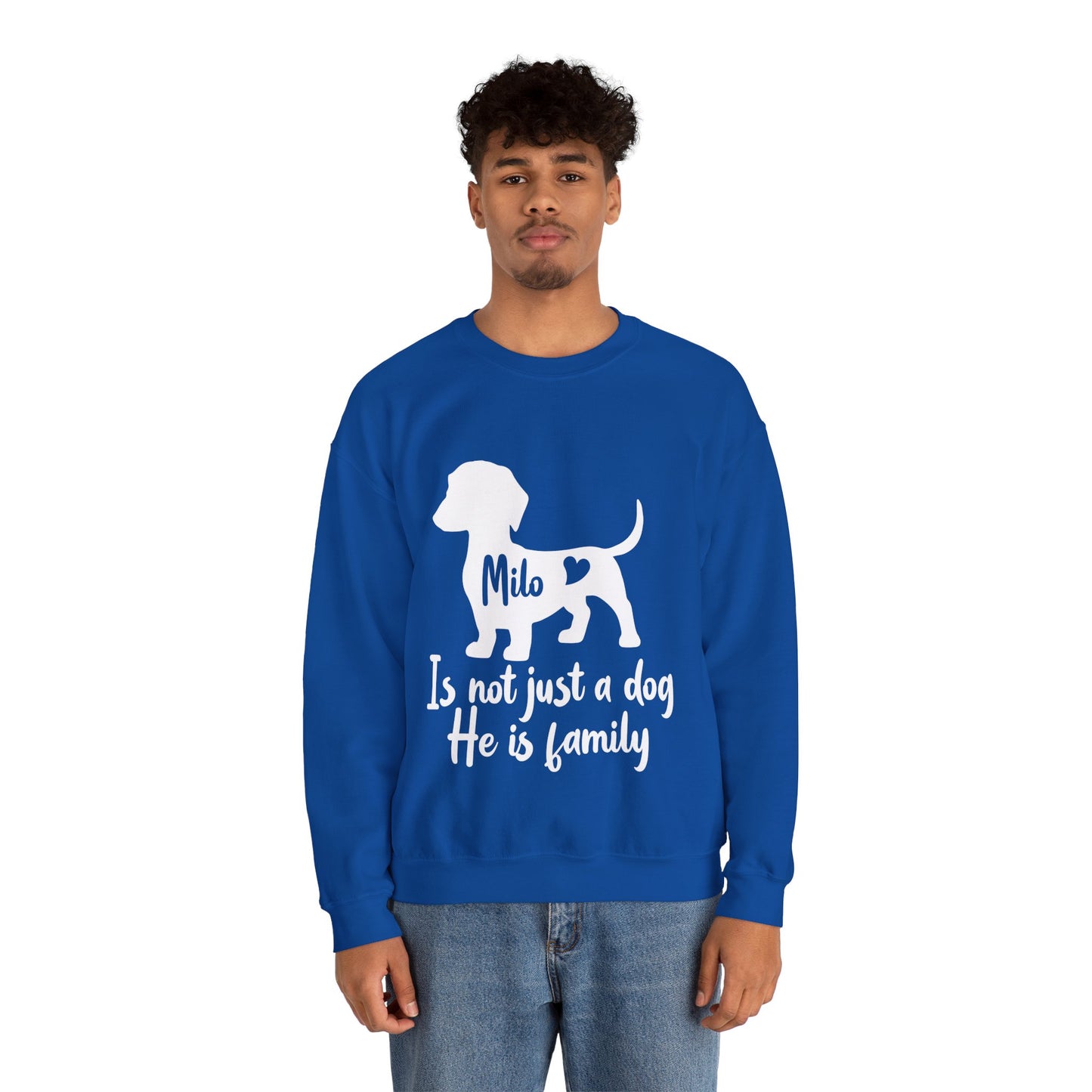 Sudadera personalizada con nombre de perro salchicha - Sudadera unisex