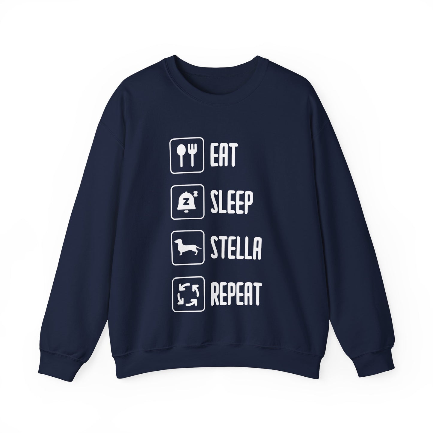 Sudadera personalizada con nombre de perro salchicha - Sudadera unisex
