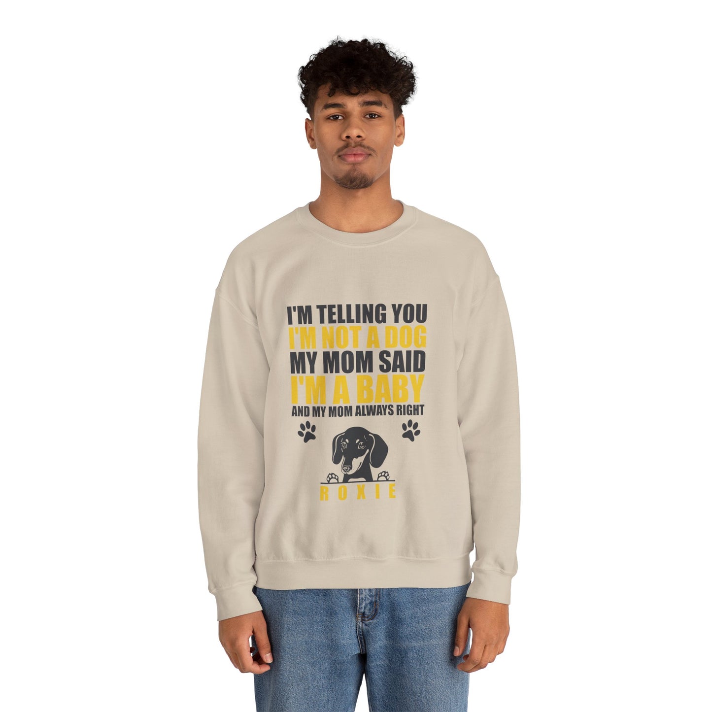 Sudadera personalizada con nombre de perro salchicha - Sudadera unisex