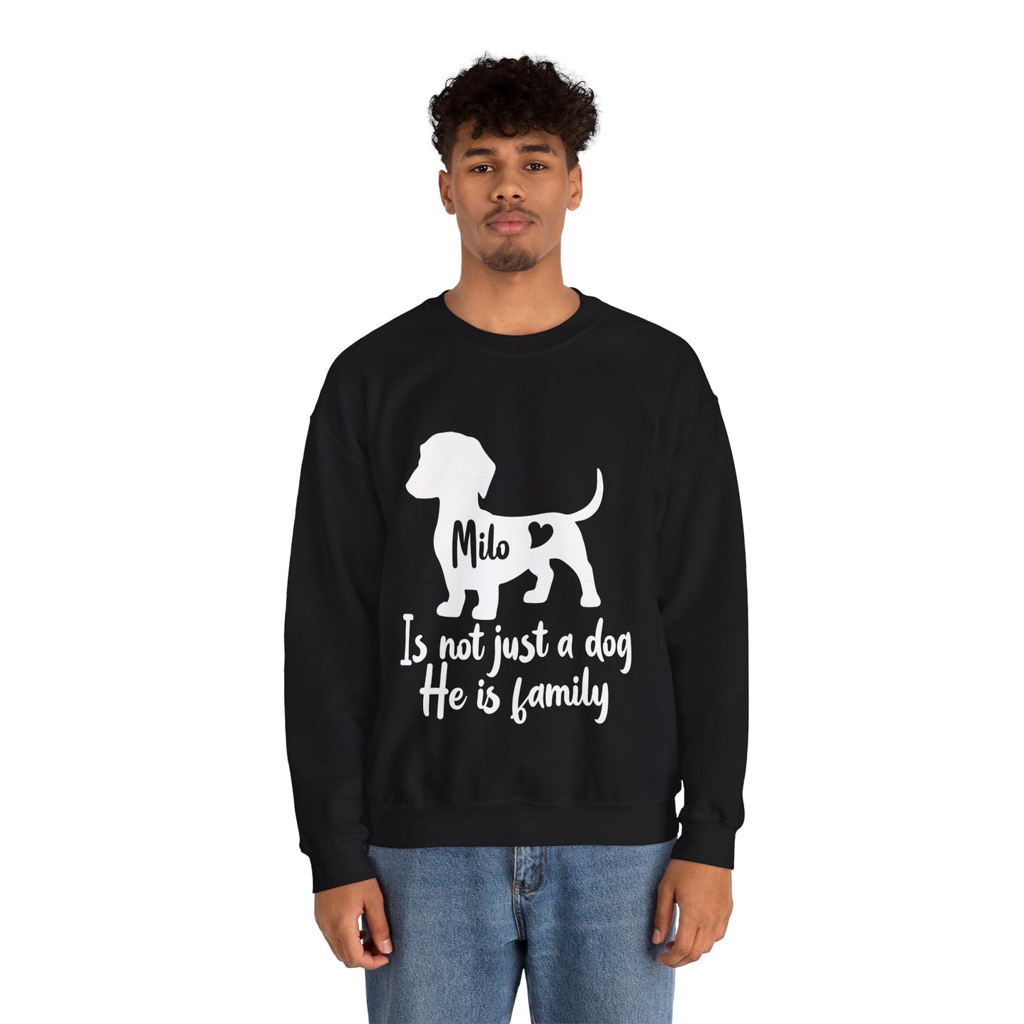 Sudadera personalizada con nombre de perro salchicha - Sudadera unisex