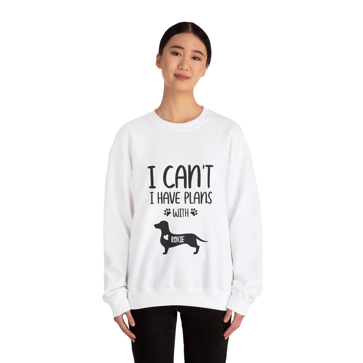 Sudadera personalizada con nombre de perro salchicha - Sudadera unisex