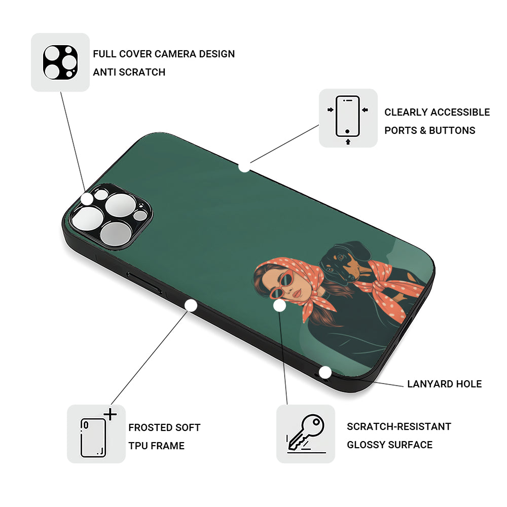 Lady - Luminous Phone Case