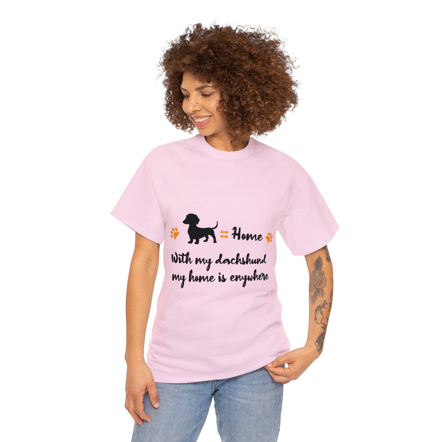 Travis - Camiseta de algodón unisex