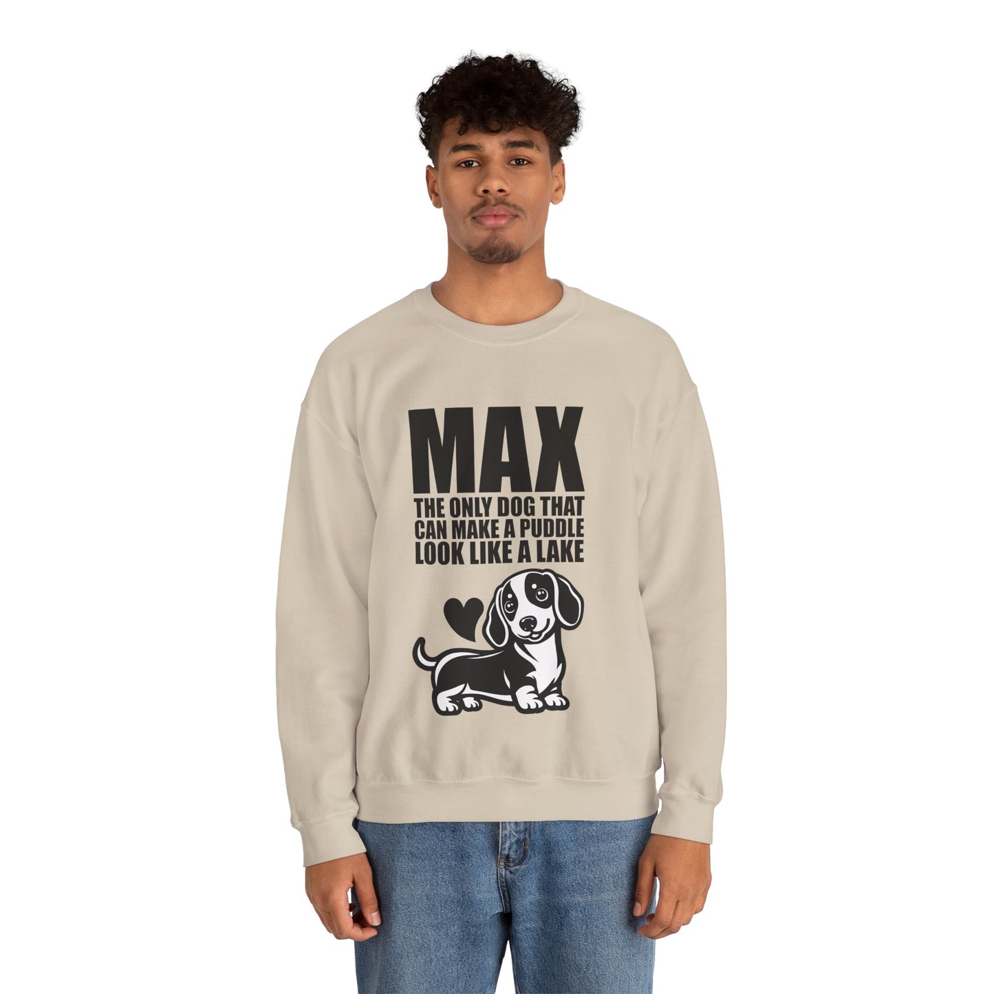Sudadera personalizada con nombre de perro salchicha - Sudadera unisex