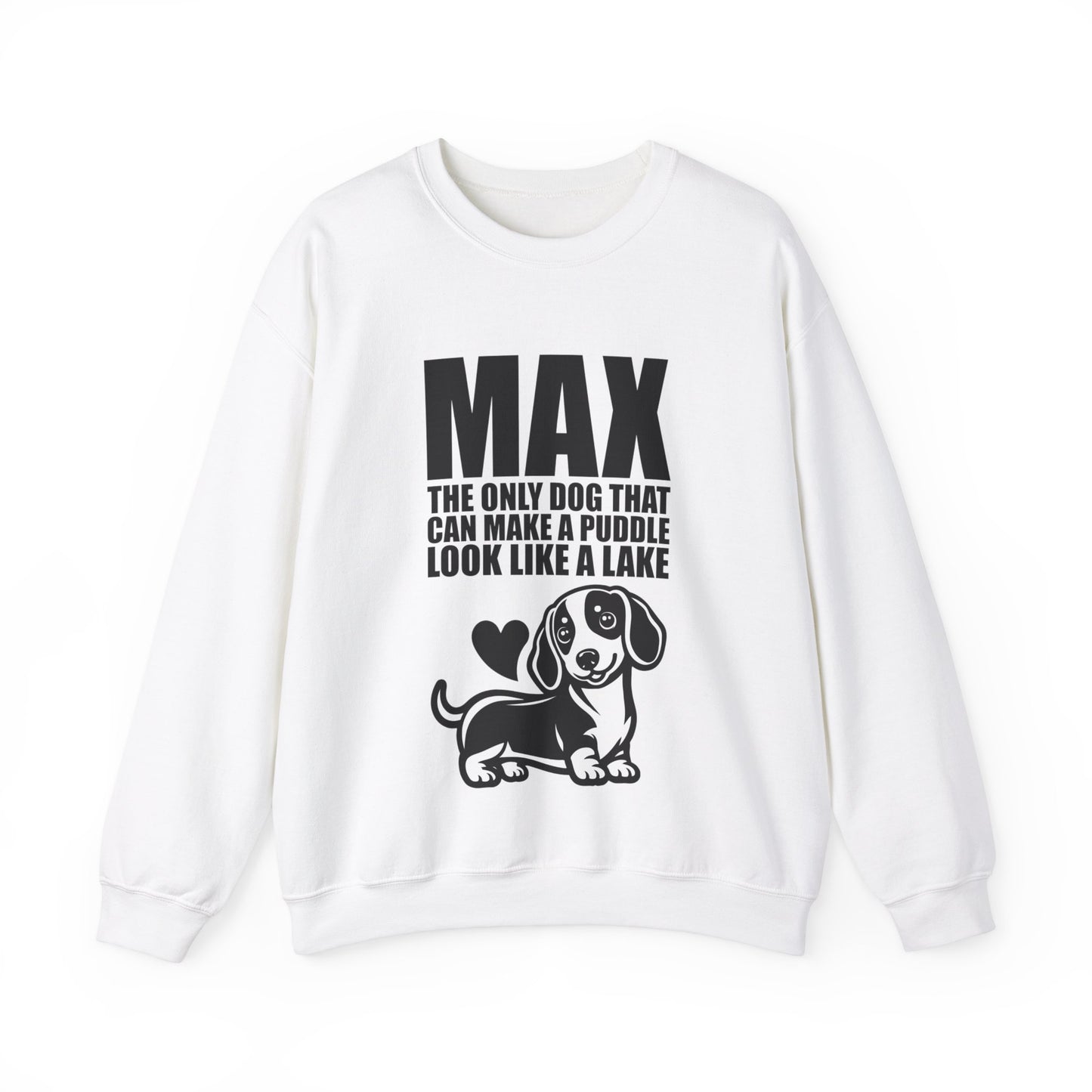 Sudadera personalizada con nombre de perro salchicha - Sudadera unisex