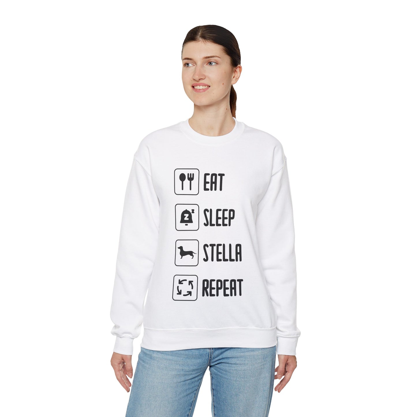 Sudadera personalizada con nombre de perro salchicha - Sudadera unisex