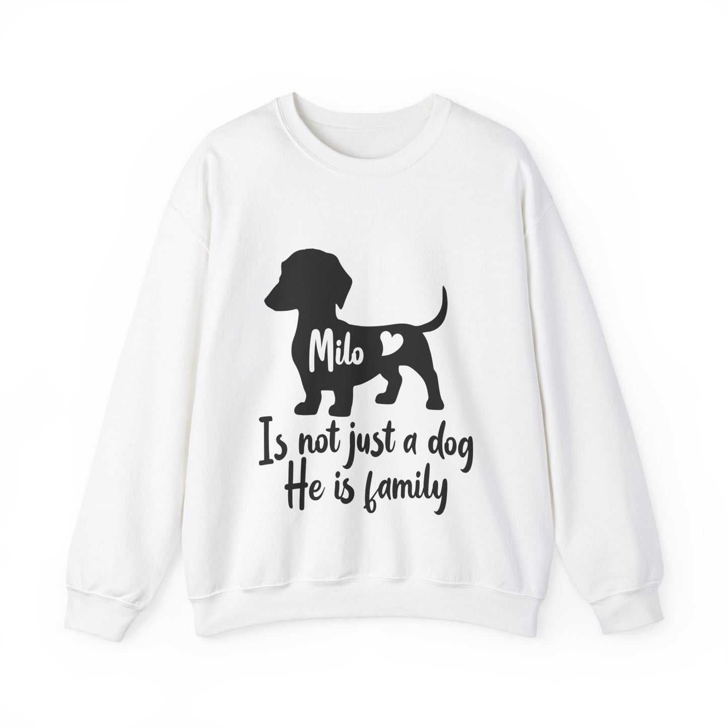 Sudadera personalizada con nombre de perro salchicha - Sudadera unisex