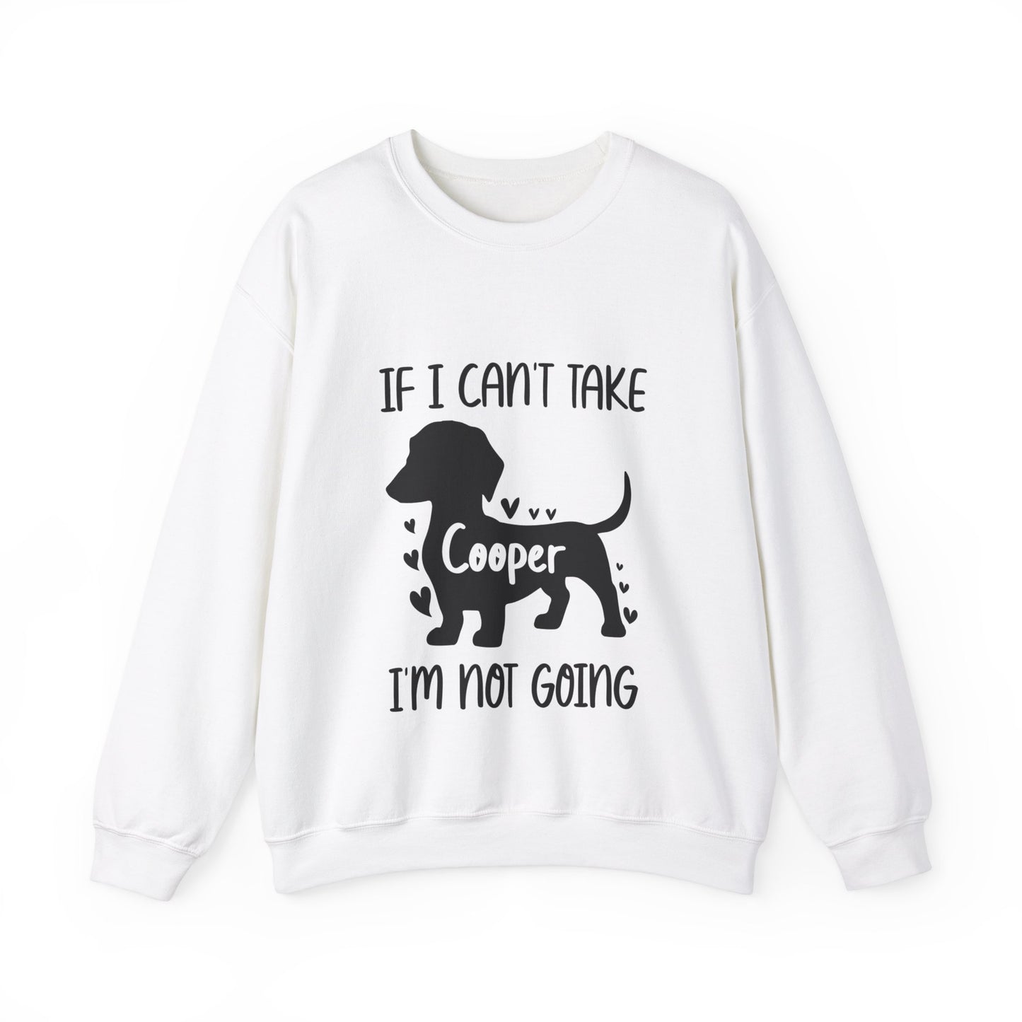 Sudadera personalizada con nombre de perro salchicha - Sudadera unisex