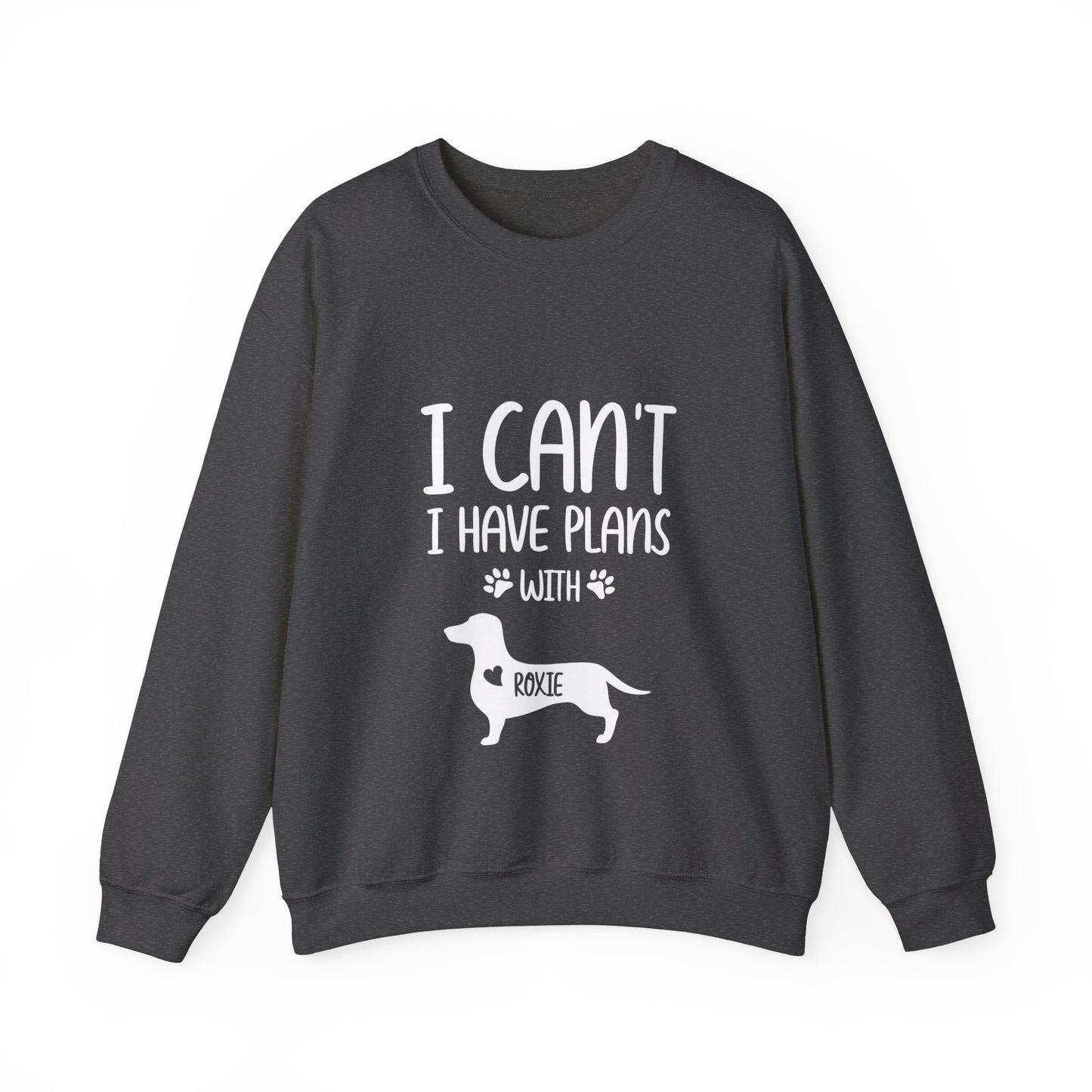 Sudadera personalizada con nombre de perro salchicha - Sudadera unisex