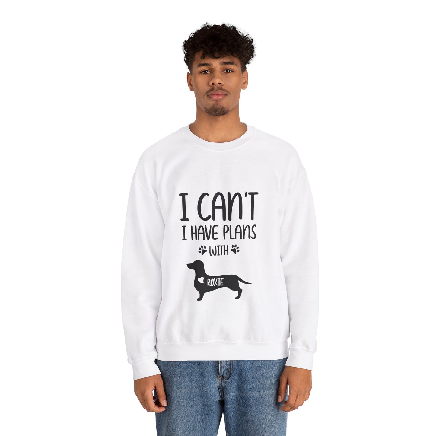 Sudadera personalizada con nombre de perro salchicha - Sudadera unisex