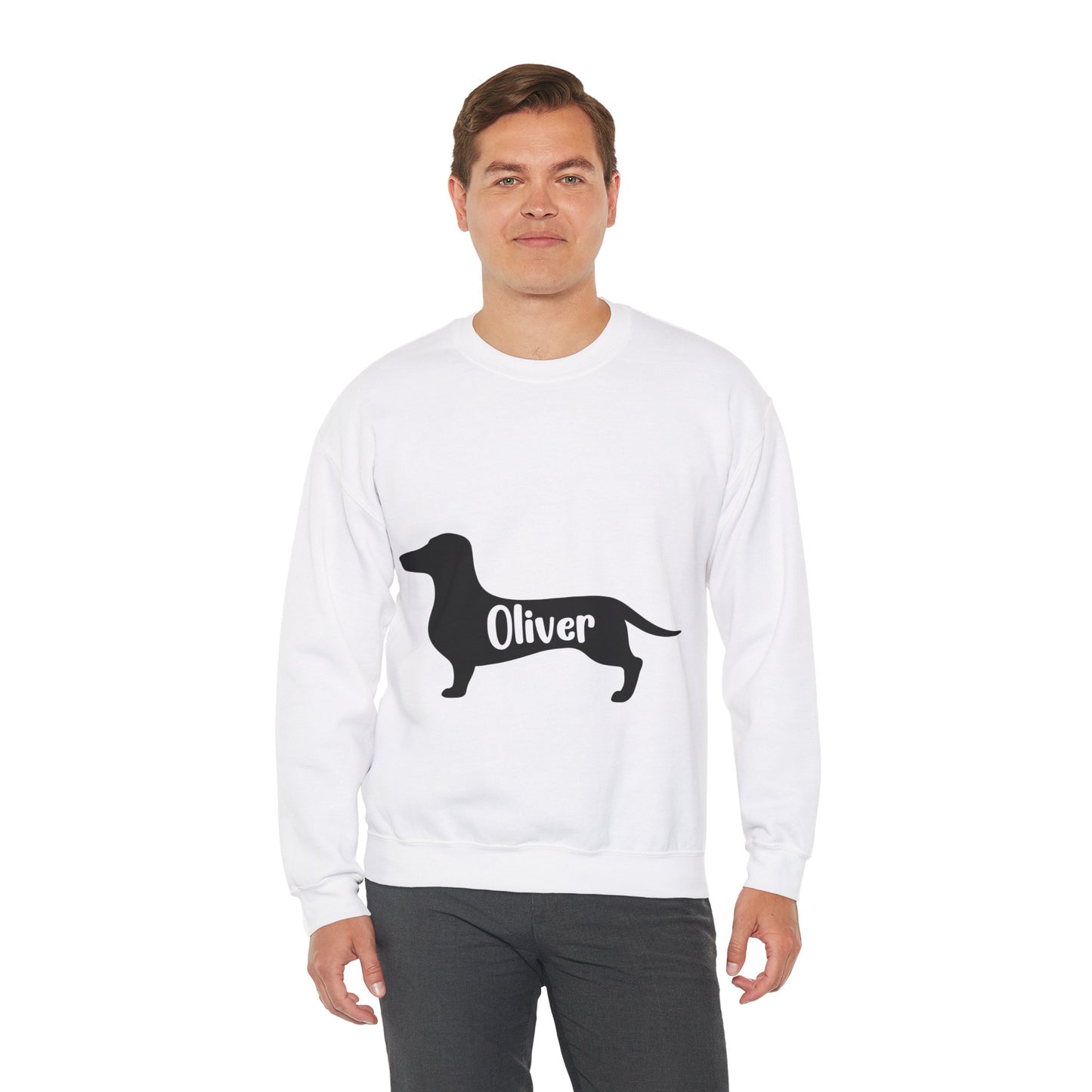 Sudadera personalizada con nombre de perro salchicha - Sudadera unisex