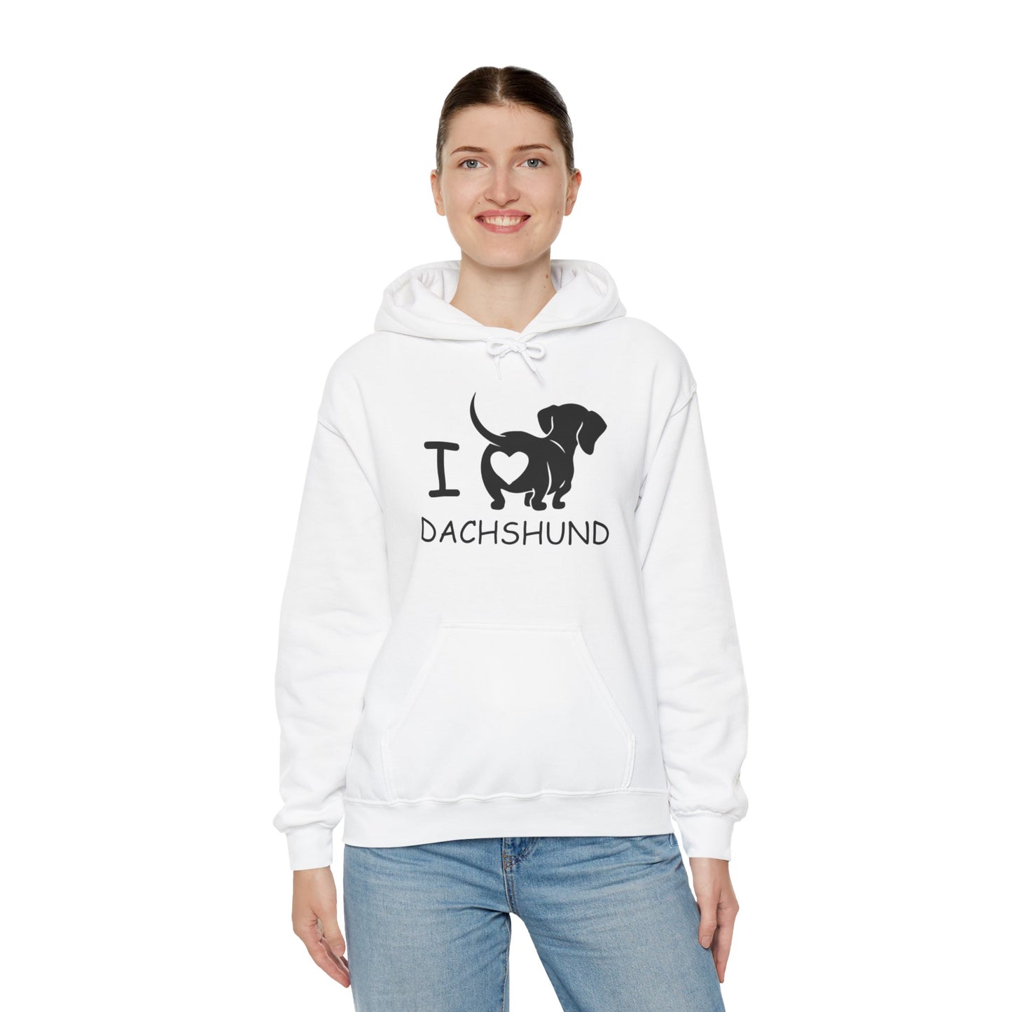 Rosi - Sudadera con capucha unisex para amantes de los perros salchicha