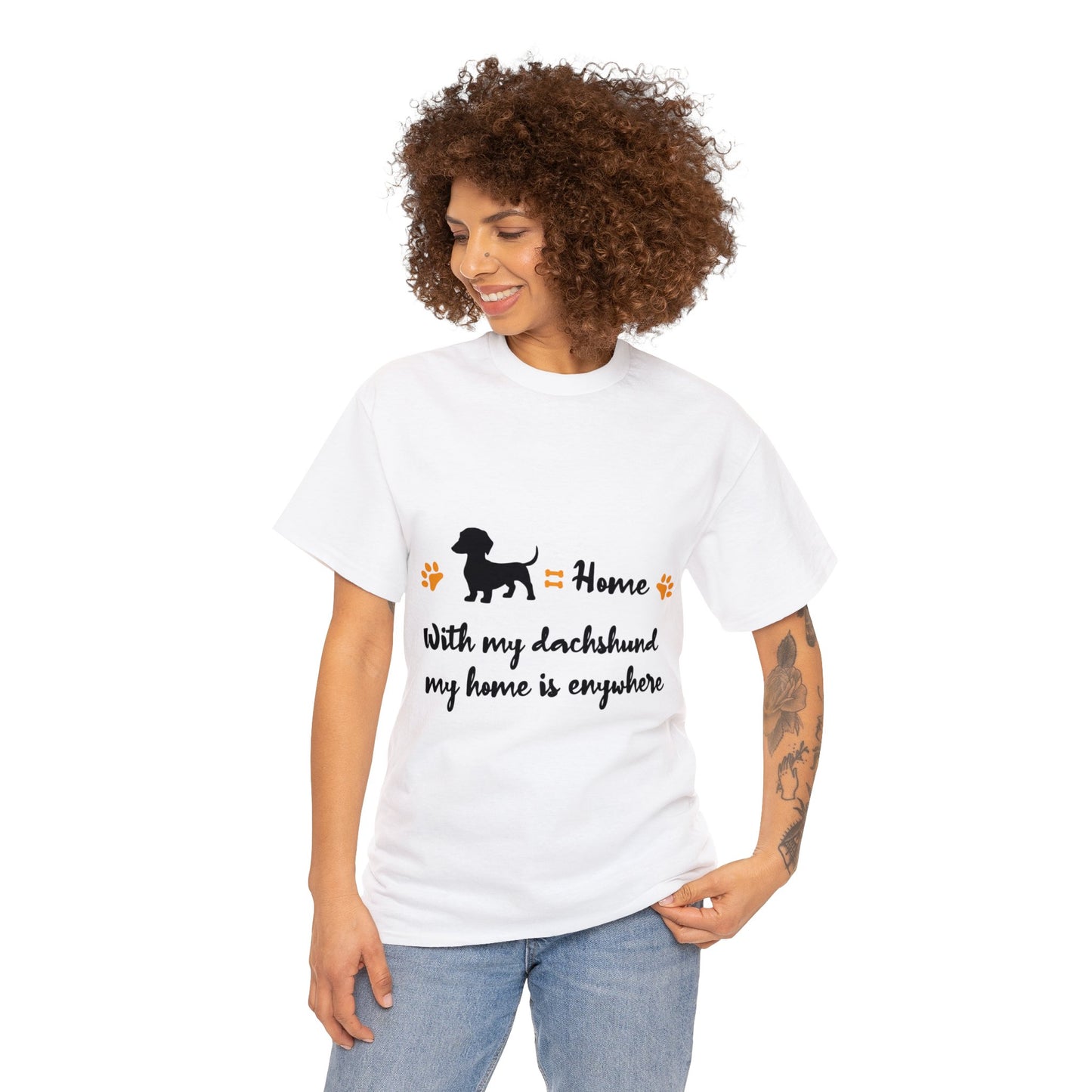 Travis - Camiseta de algodón unisex