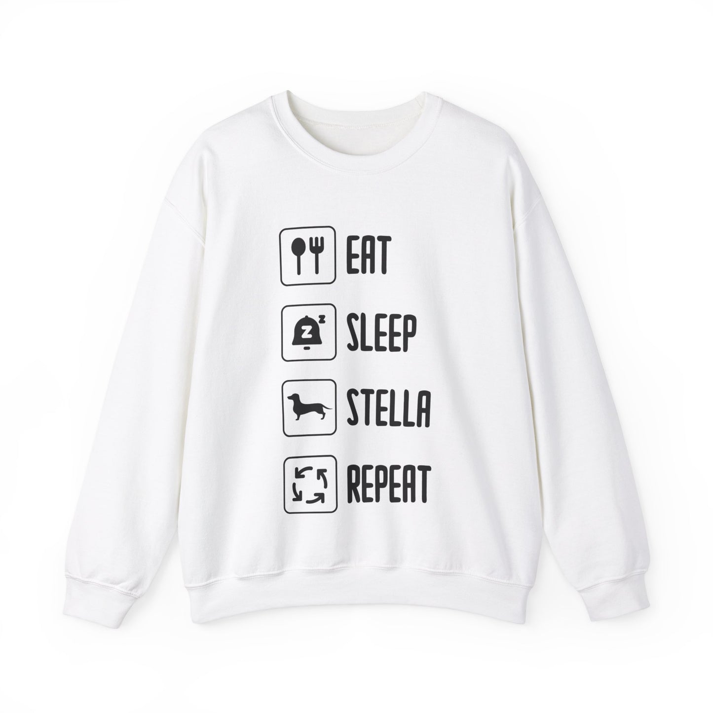 Sudadera personalizada con nombre de perro salchicha - Sudadera unisex
