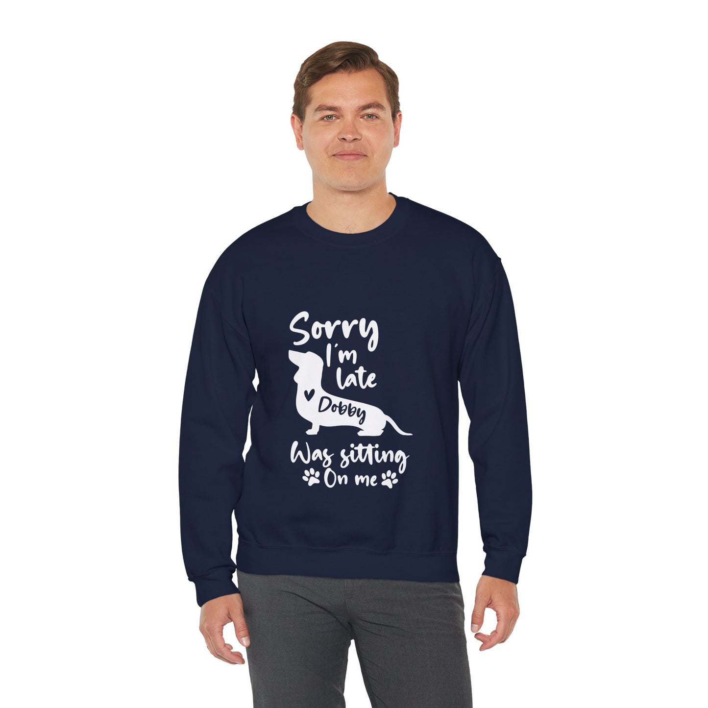 Sudadera personalizada con nombre de perro salchicha - Sudadera unisex
