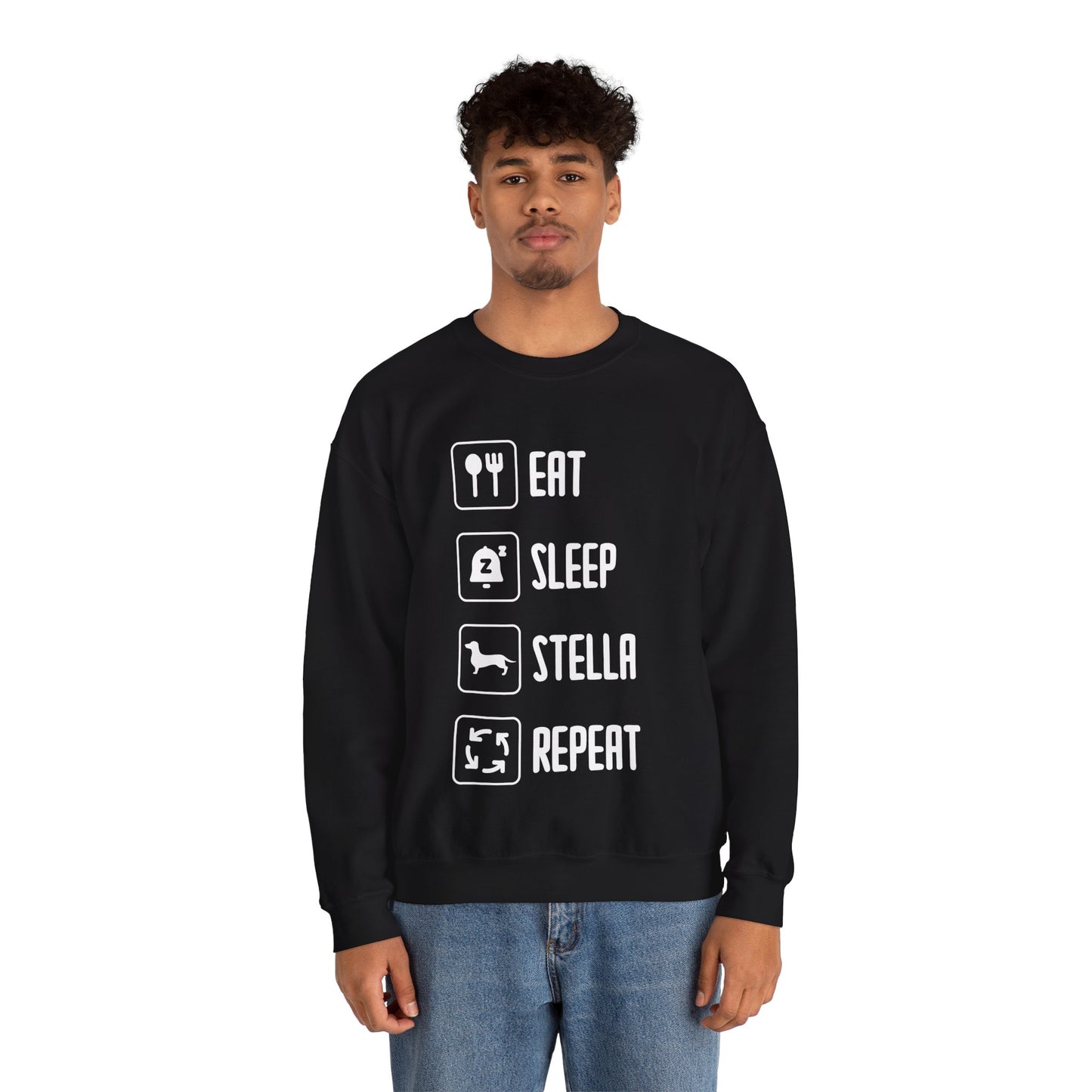 Sudadera personalizada con nombre de perro salchicha - Sudadera unisex