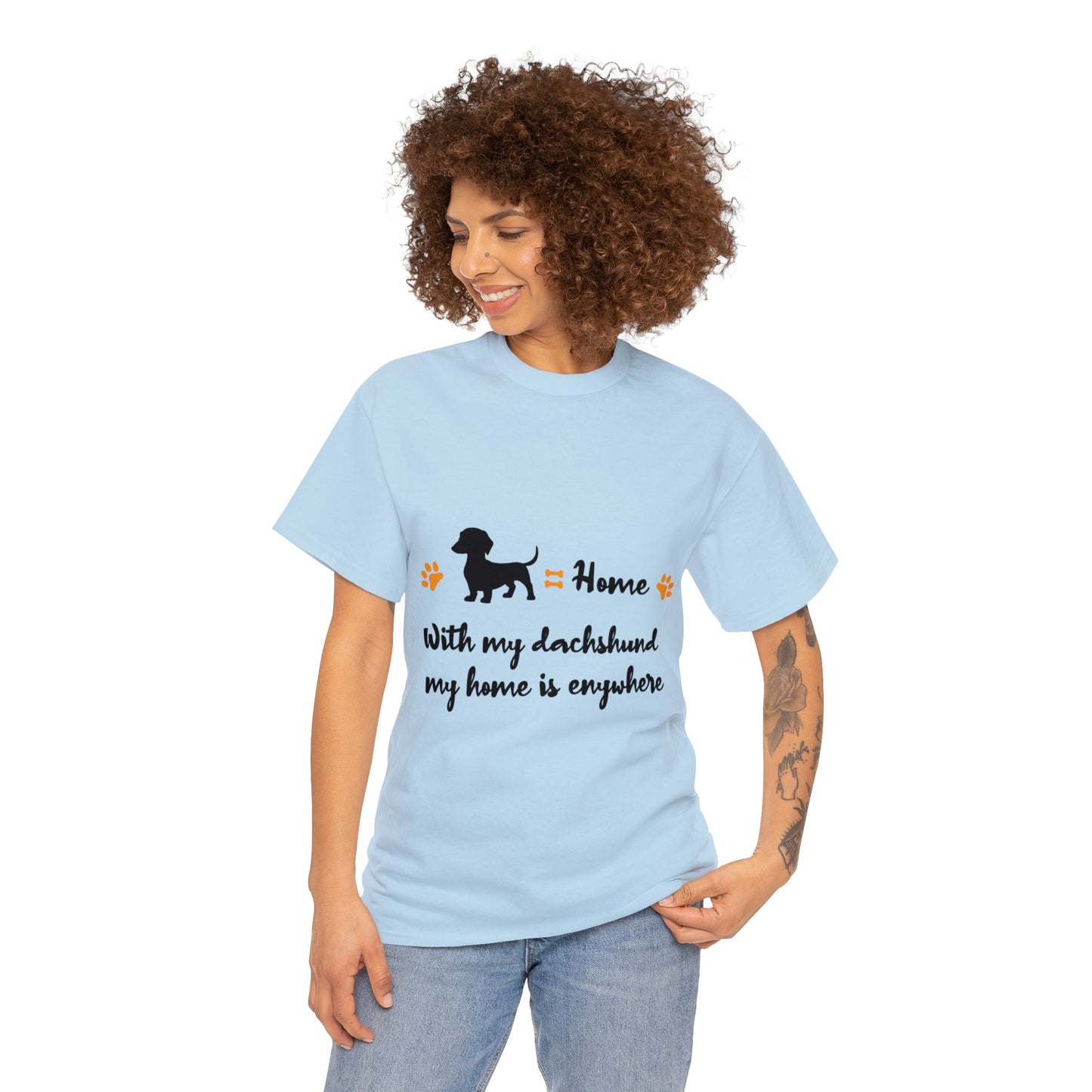 Travis - Camiseta de algodón unisex