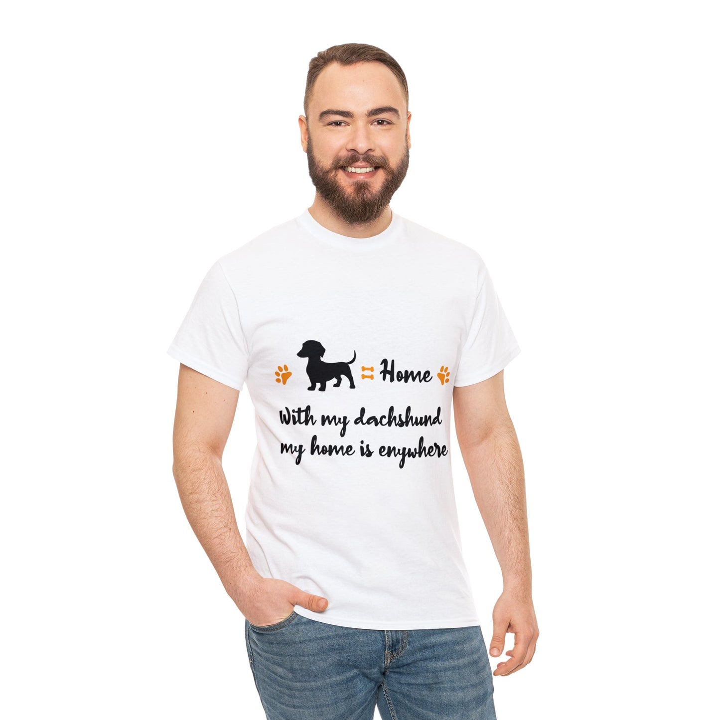 Travis - Camiseta de algodón unisex