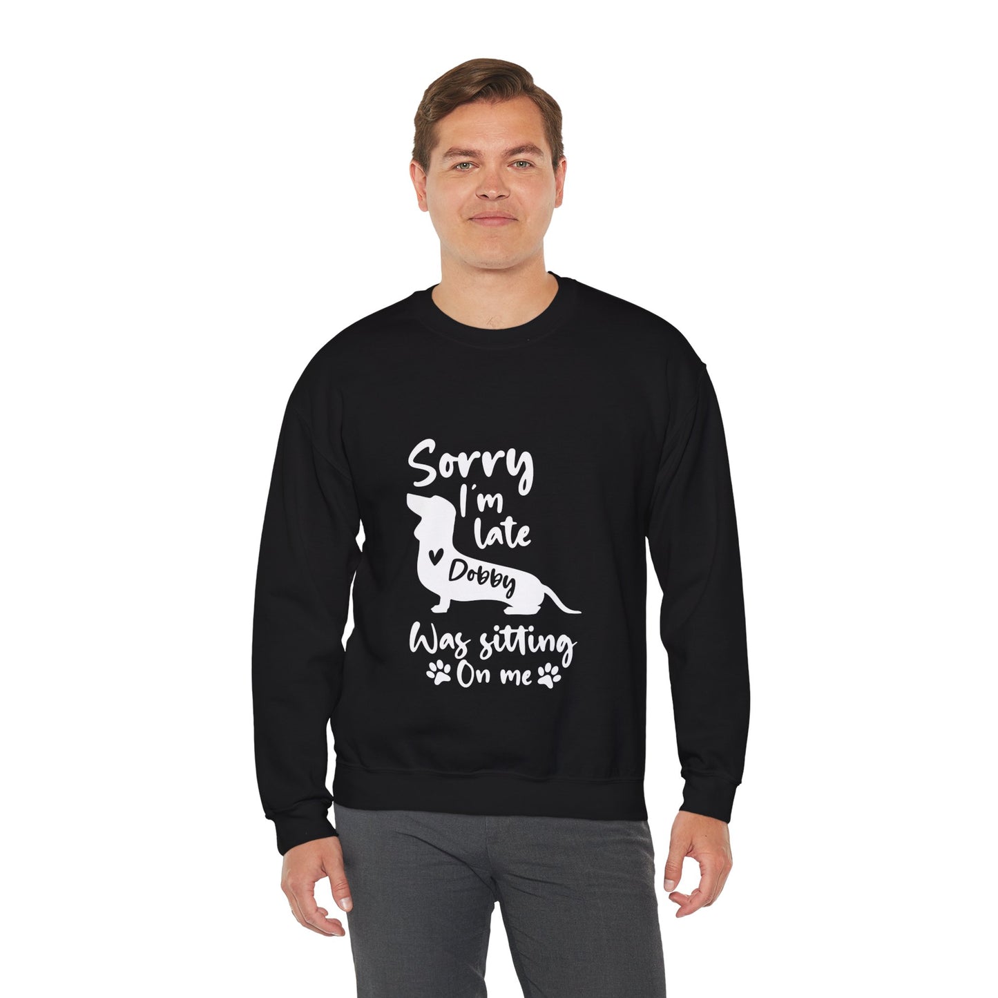 Sudadera personalizada con nombre de perro salchicha - Sudadera unisex