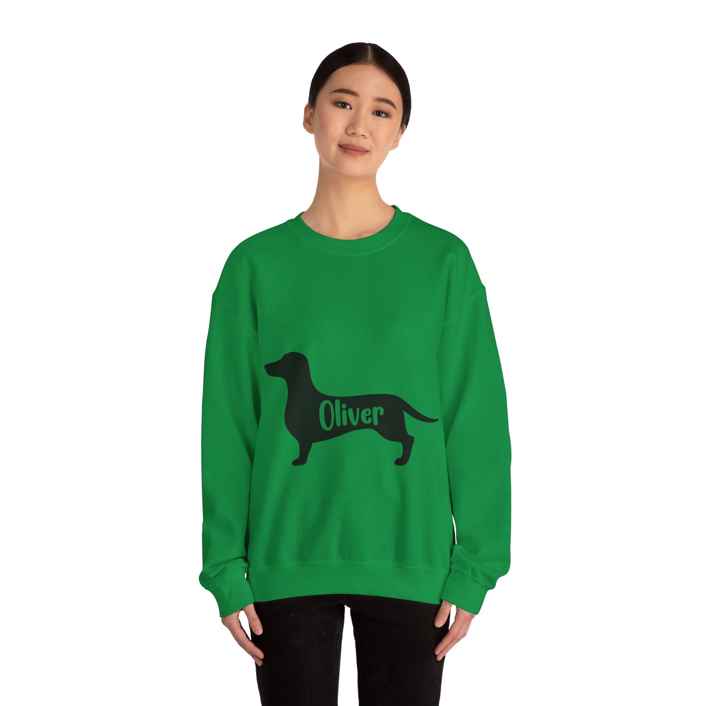 Sudadera personalizada con nombre de perro salchicha - Sudadera unisex