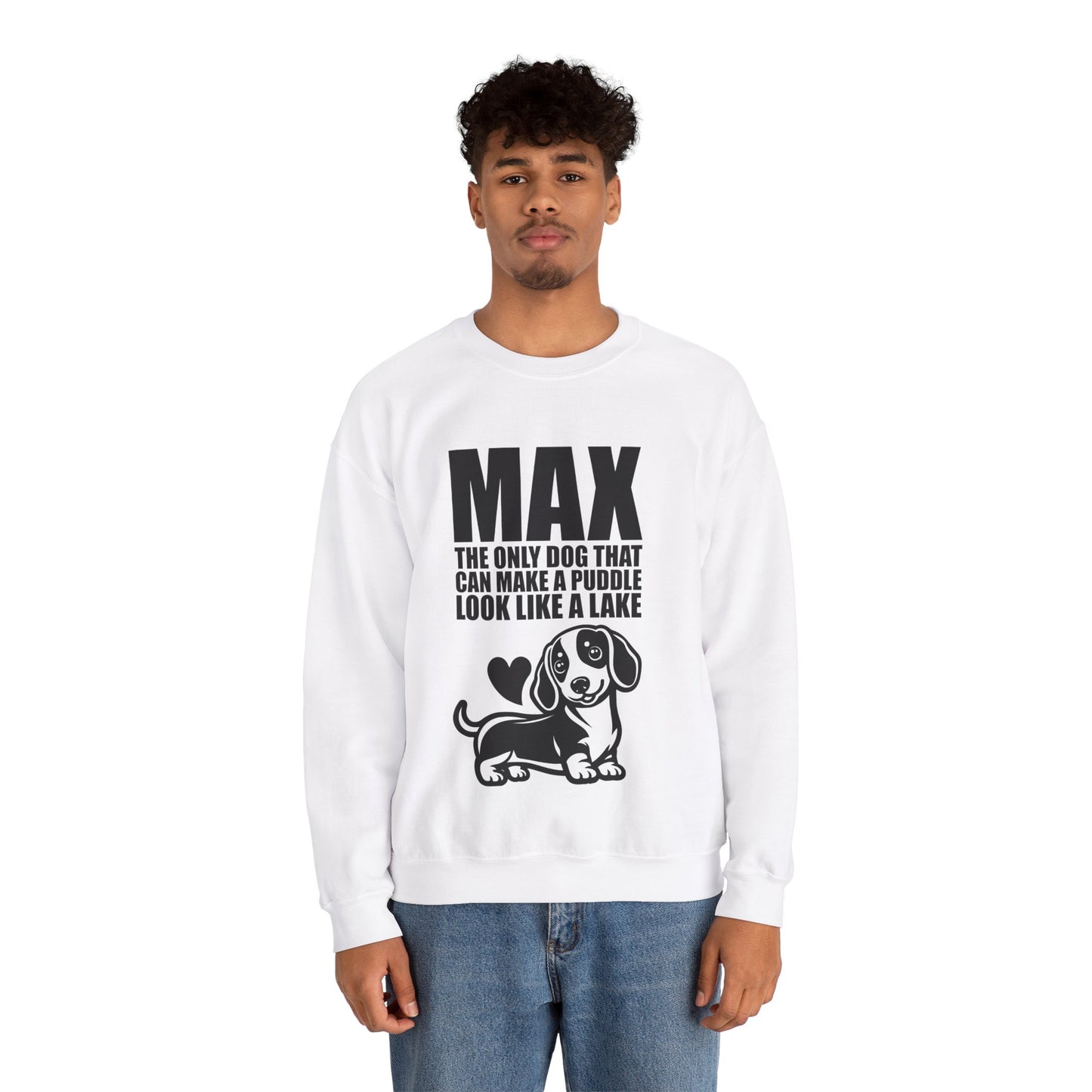 Sudadera personalizada con nombre de perro salchicha - Sudadera unisex
