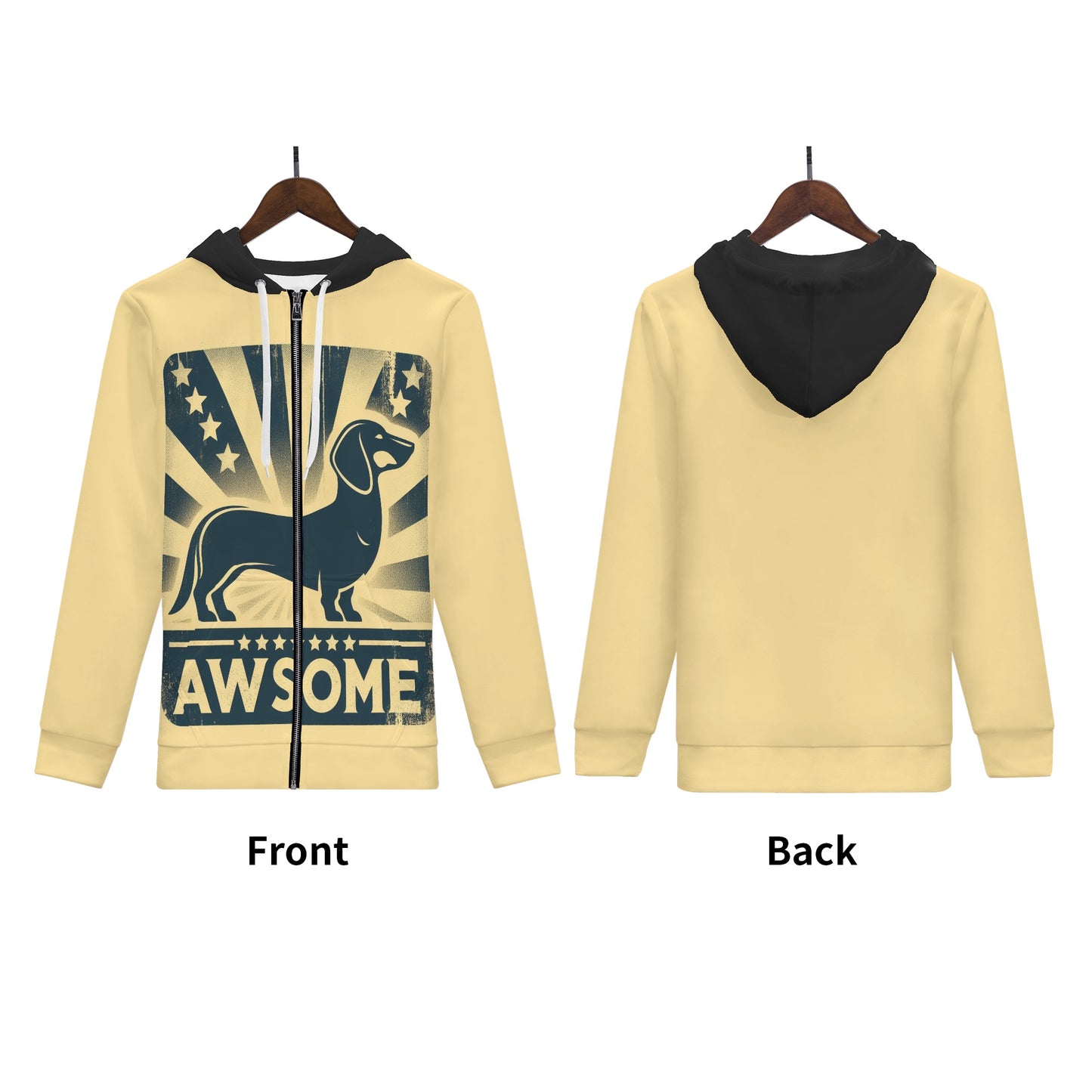 Ranger - Sudadera con capucha y cremallera con estampado integral