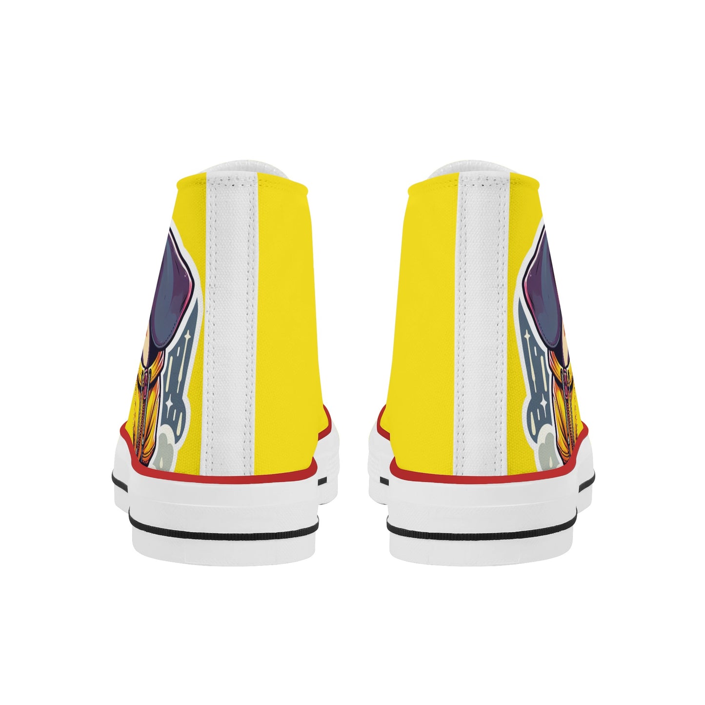 Granger - Zapatos clásicos de lona de caña alta