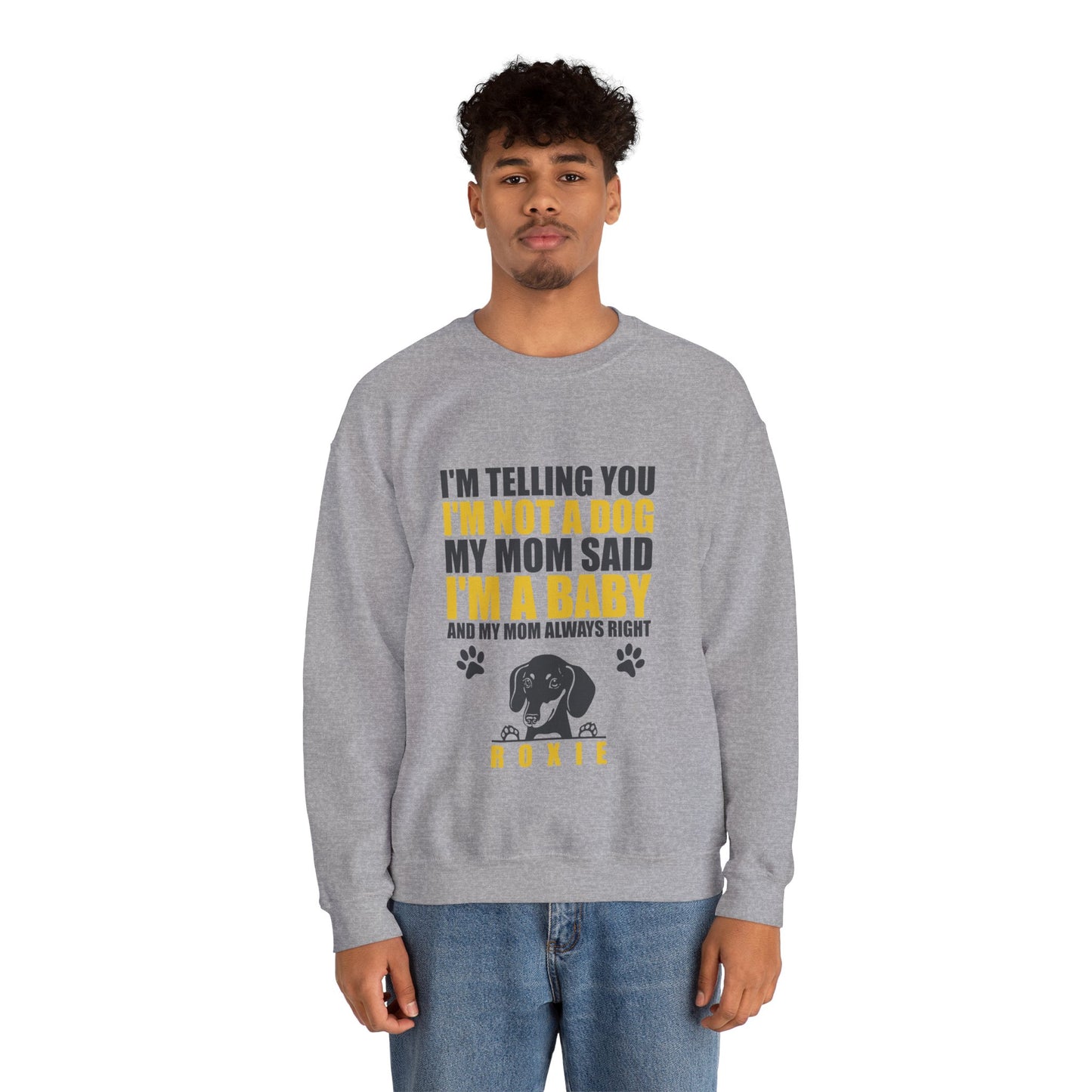 Sudadera personalizada con nombre de perro salchicha - Sudadera unisex