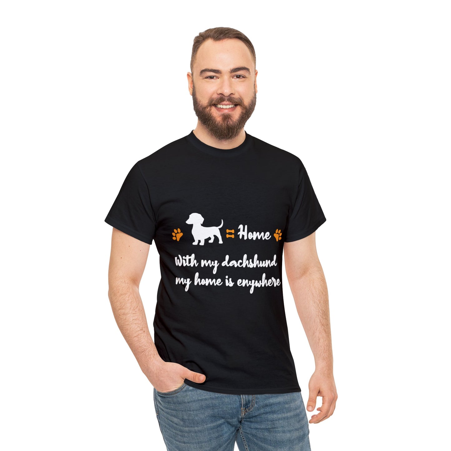 Travis - Camiseta de algodón unisex