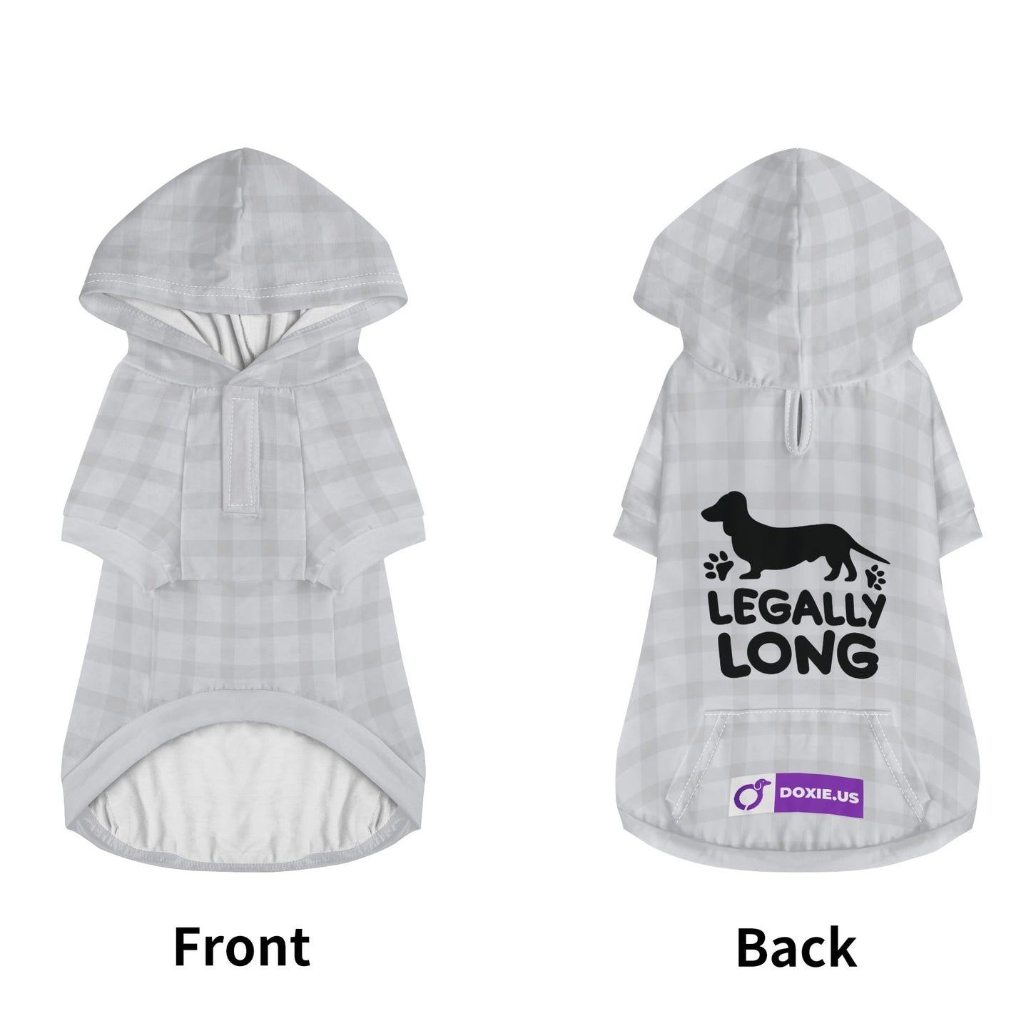 LEGALLY LONG - Hoodies for Dachshunds