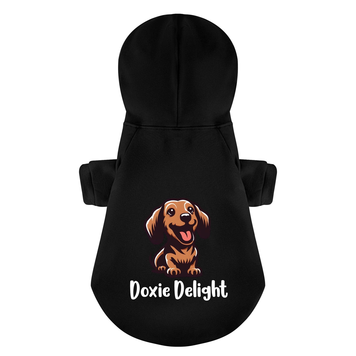 Doxie Delight - Personalized Dachshund Hoodies with Funny Quotes – Stylish, Cozy, and Premium 100% Cotton