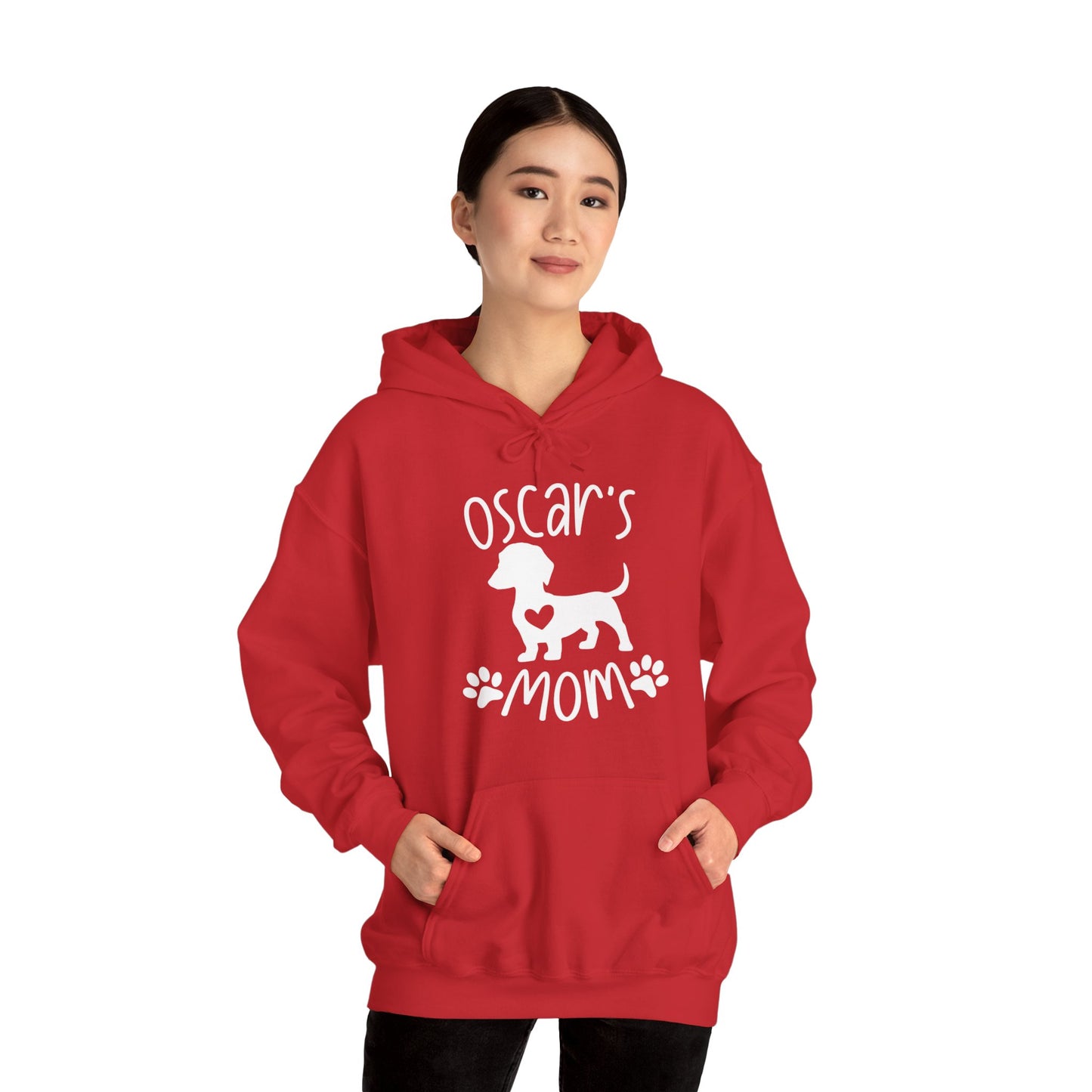 Sudadera con capucha personalizada con nombre de perro salchicha - Sudadera con capucha unisex