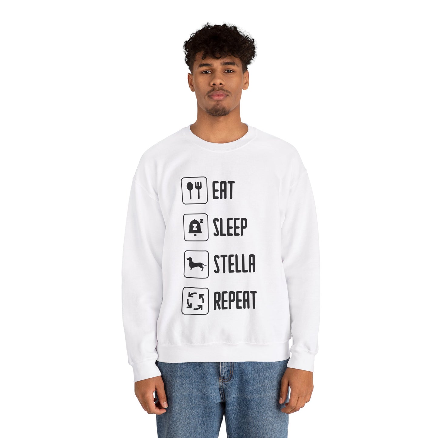Sudadera personalizada con nombre de perro salchicha - Sudadera unisex
