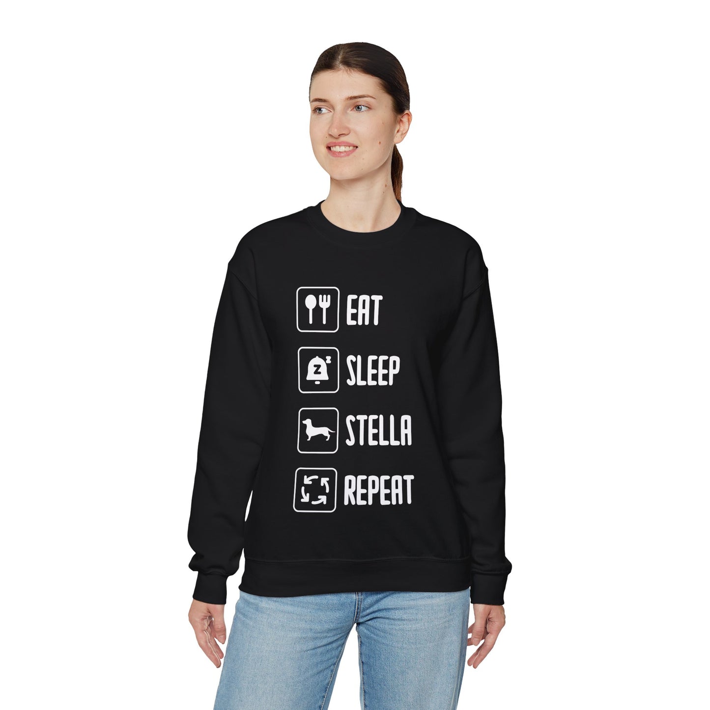 Sudadera personalizada con nombre de perro salchicha - Sudadera unisex