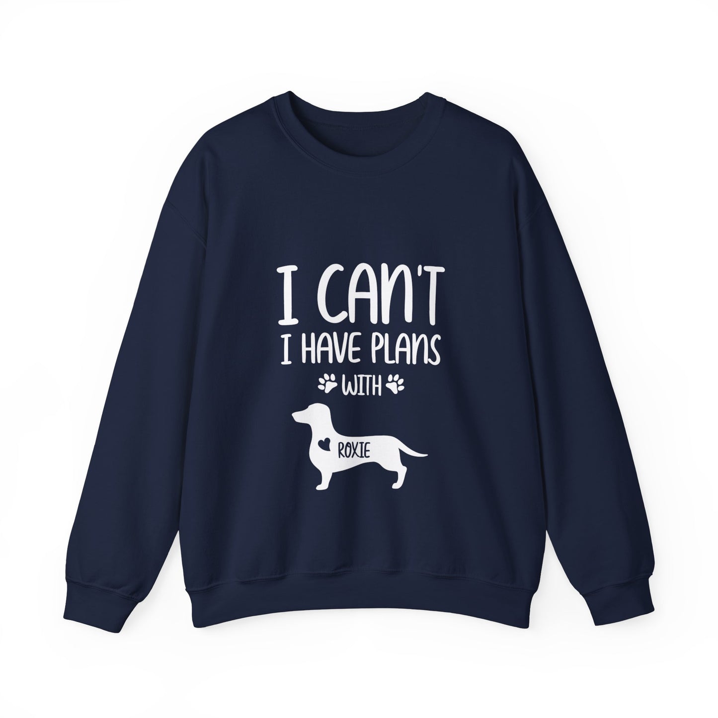 Sudadera personalizada con nombre de perro salchicha - Sudadera unisex