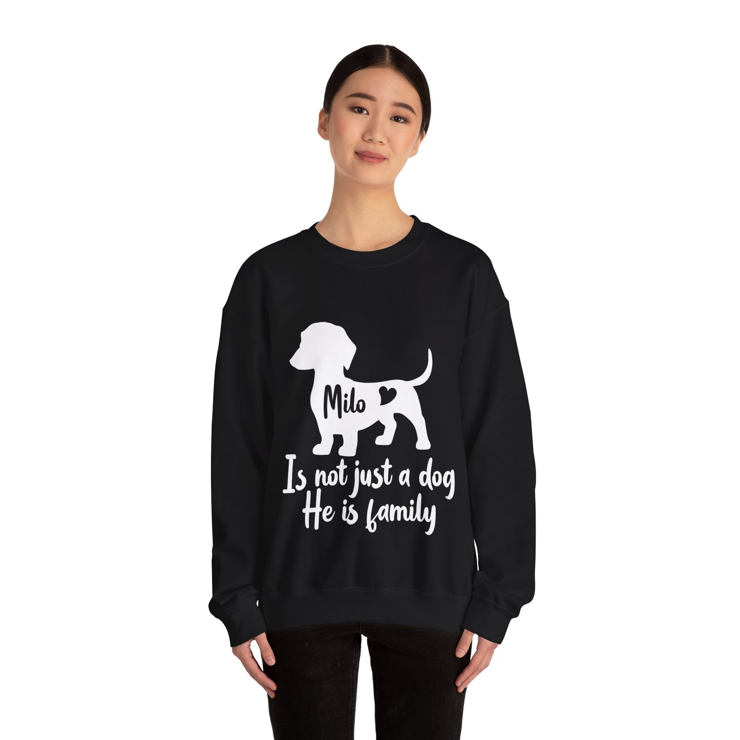 Sudadera personalizada con nombre de perro salchicha - Sudadera unisex