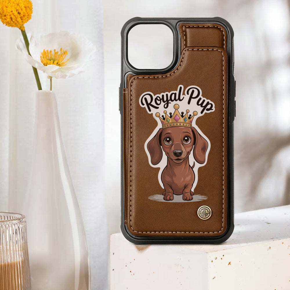 Carmella - Leather Wallet Case for for iPhone & Samsung