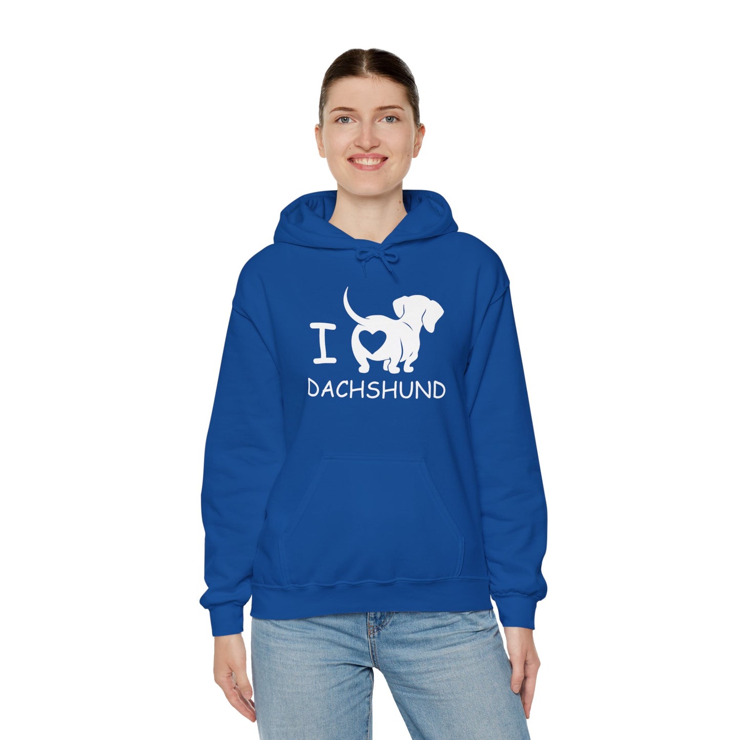 Rosi - Sudadera con capucha unisex para amantes de los perros salchicha