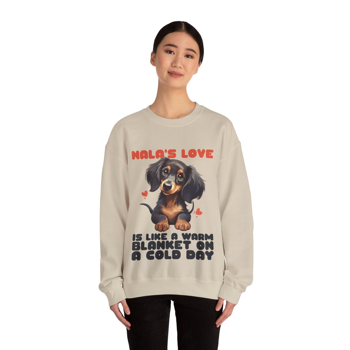 Sudadera personalizada con nombre de perro salchicha - Sudadera unisex