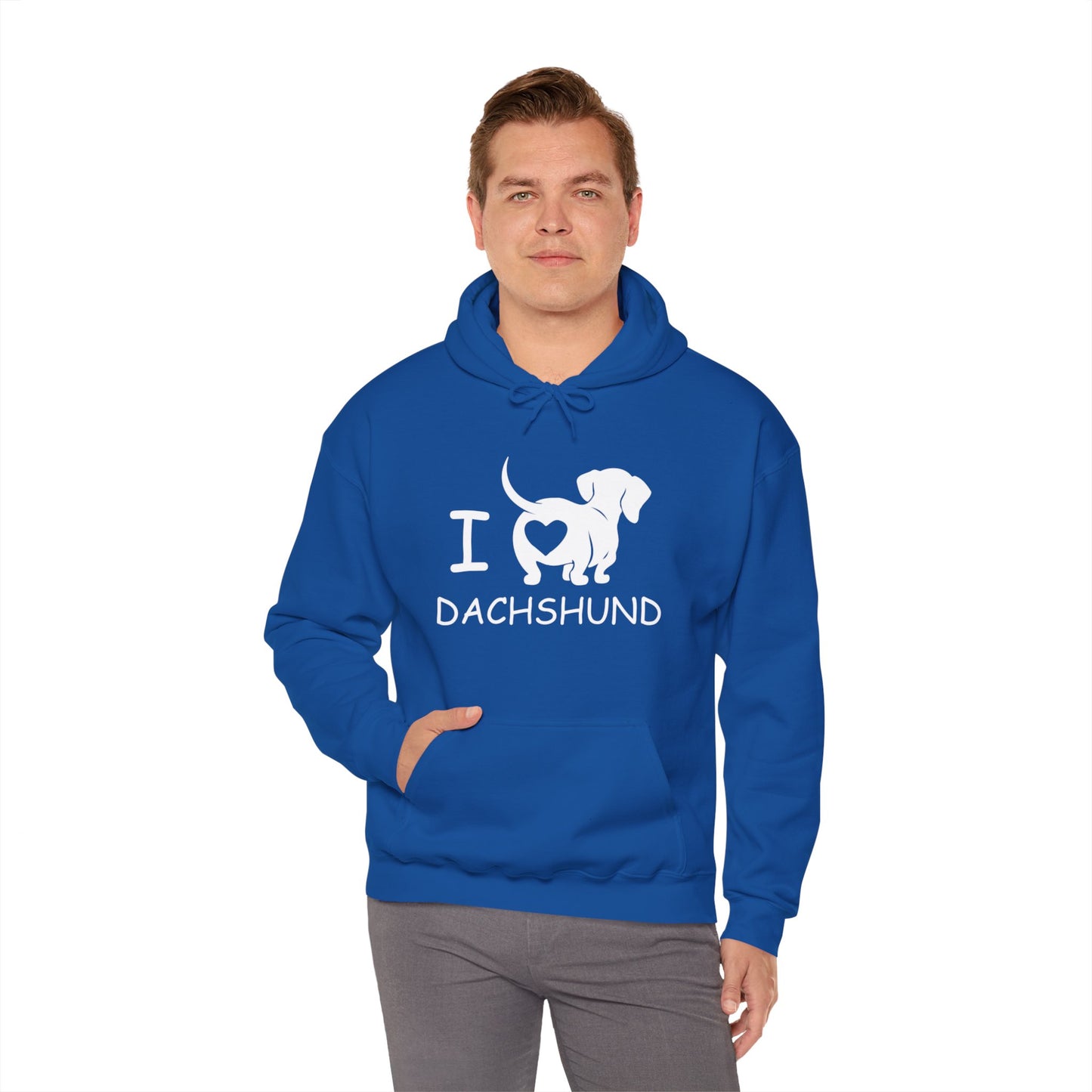 Rosi - Sudadera con capucha unisex para amantes de los perros salchicha