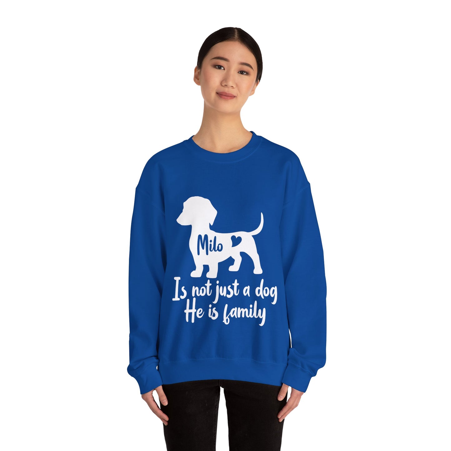 Sudadera personalizada con nombre de perro salchicha - Sudadera unisex