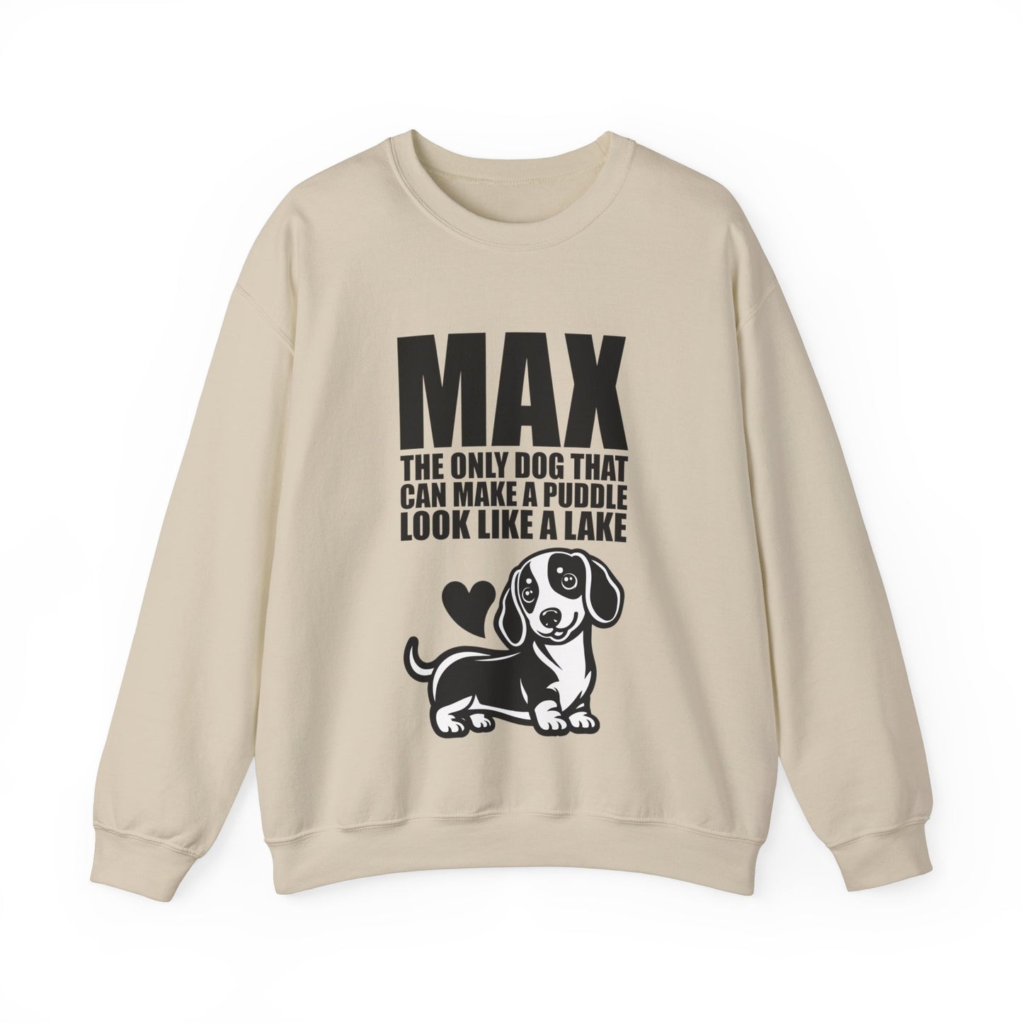 Sudadera personalizada con nombre de perro salchicha - Sudadera unisex