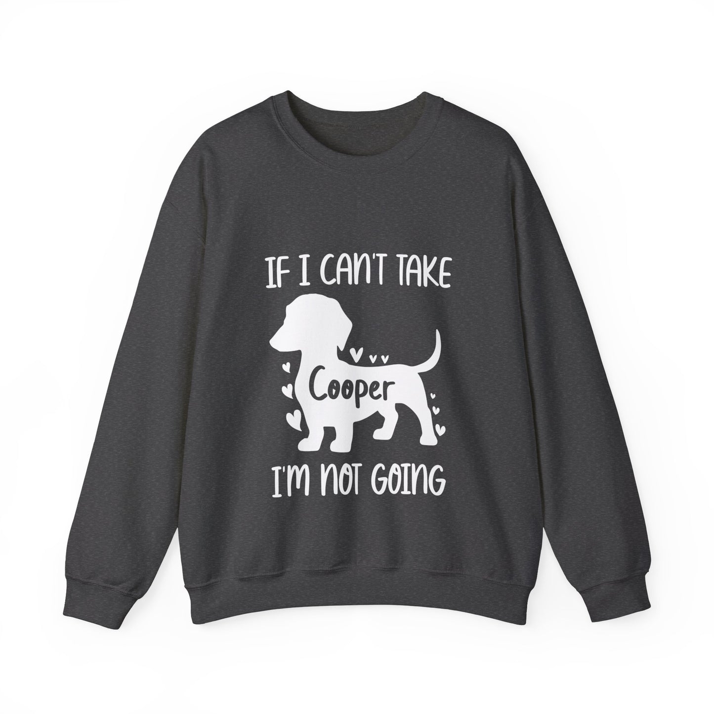 Sudadera personalizada con nombre de perro salchicha - Sudadera unisex