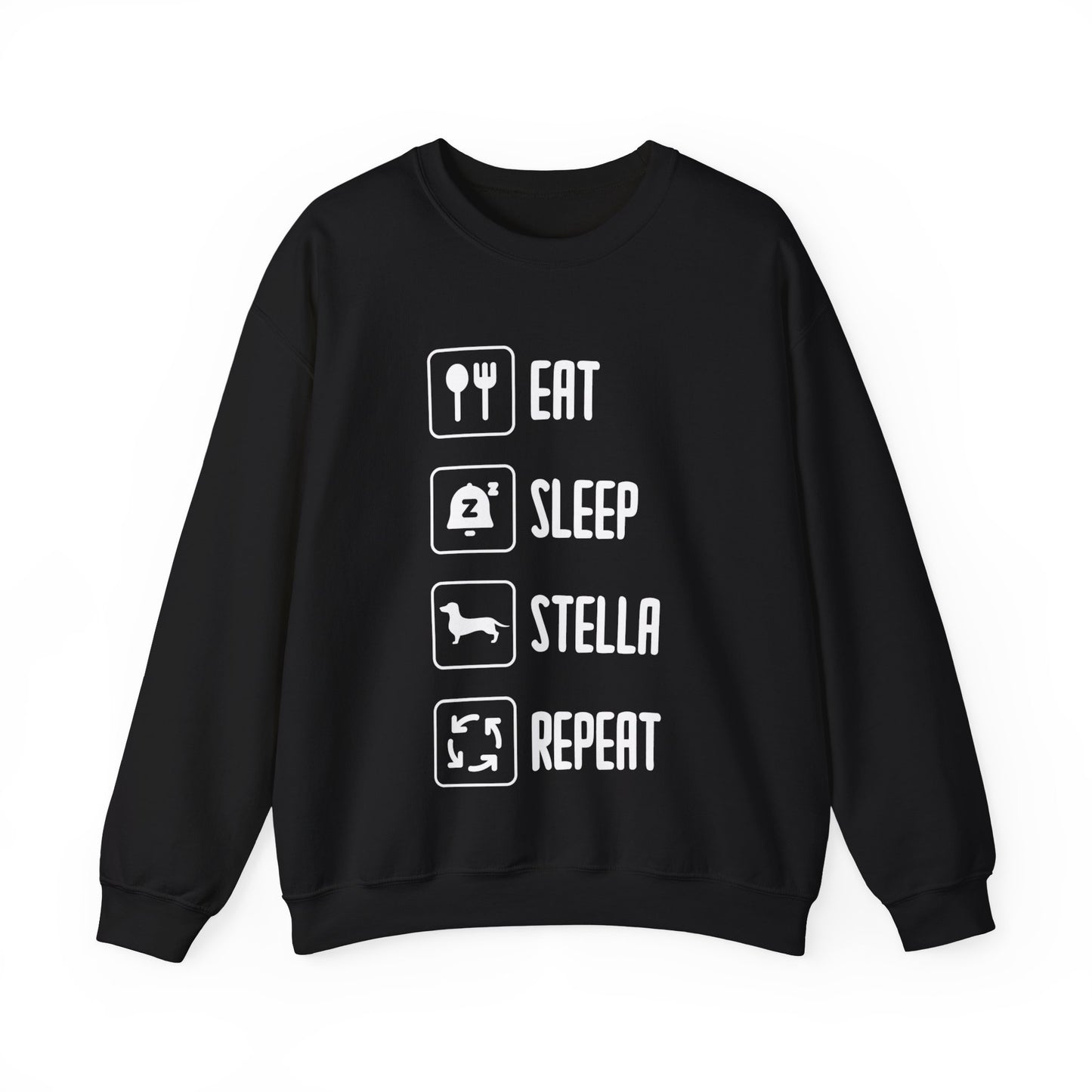 Sudadera personalizada con nombre de perro salchicha - Sudadera unisex
