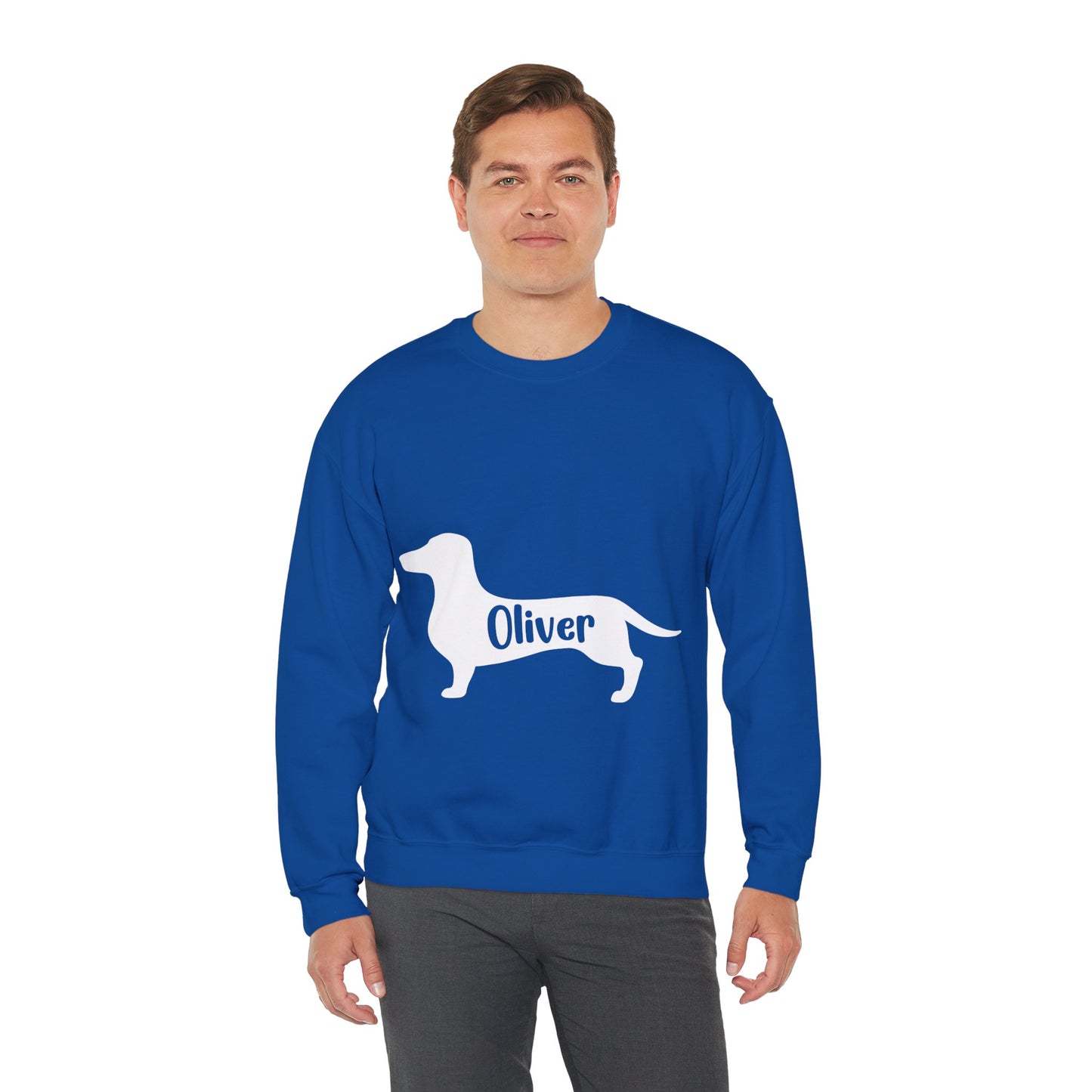 Sudadera personalizada con nombre de perro salchicha - Sudadera unisex