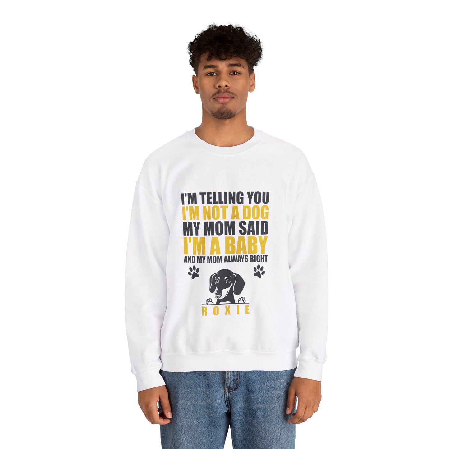 Sudadera personalizada con nombre de perro salchicha - Sudadera unisex