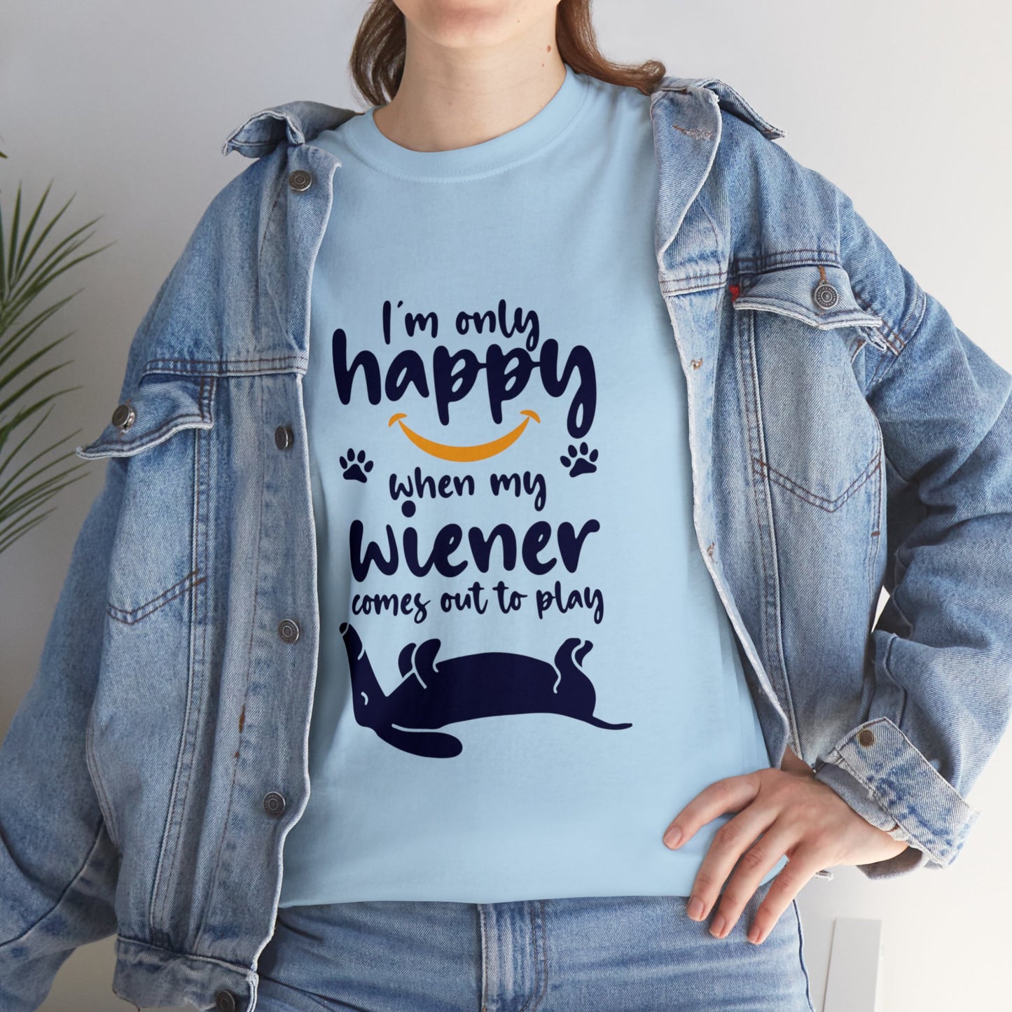 Hugo- Camiseta de algodón unisex