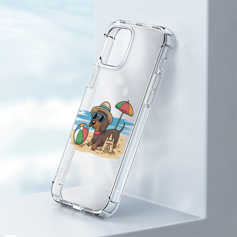 Ginger - Clear Silicone Phone Case for iPhone, Samsung & Google Pixel